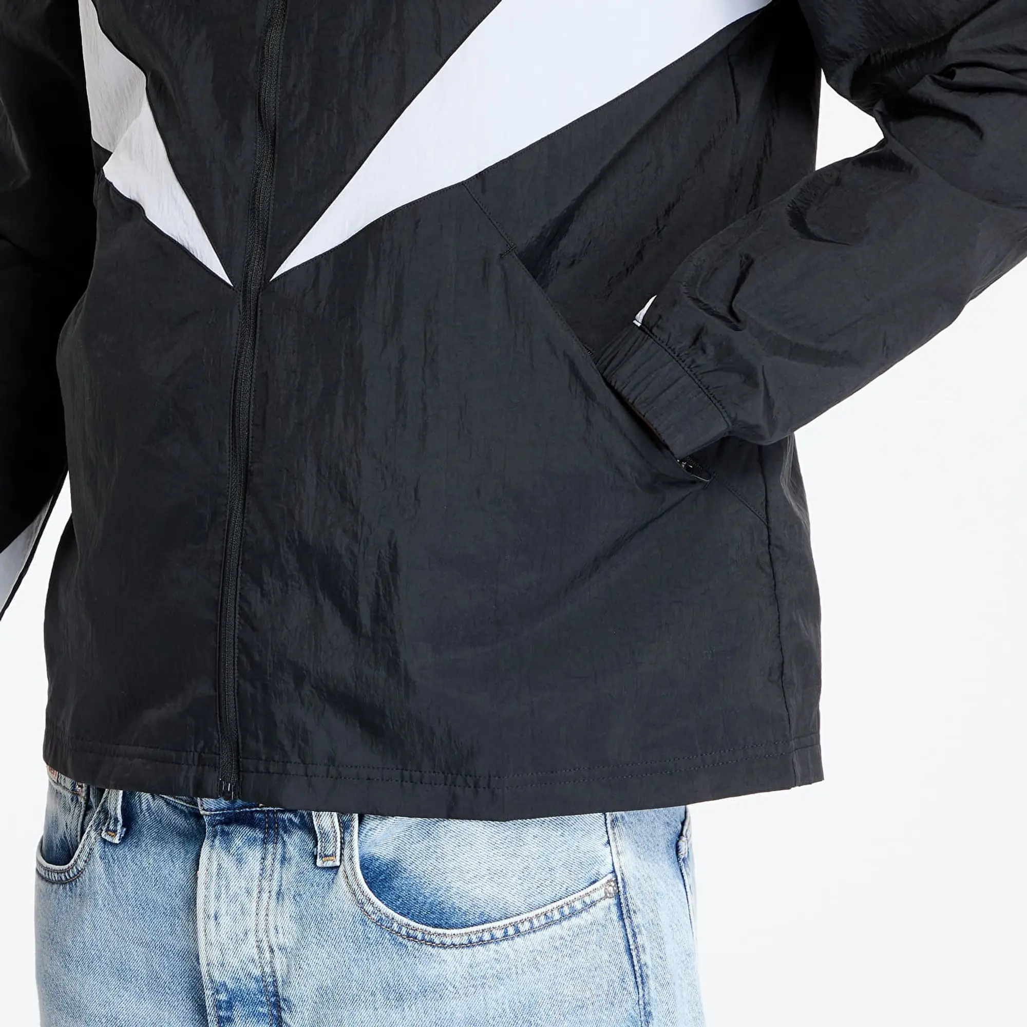 Windbreaker Reebok Basketball Track Top Black S