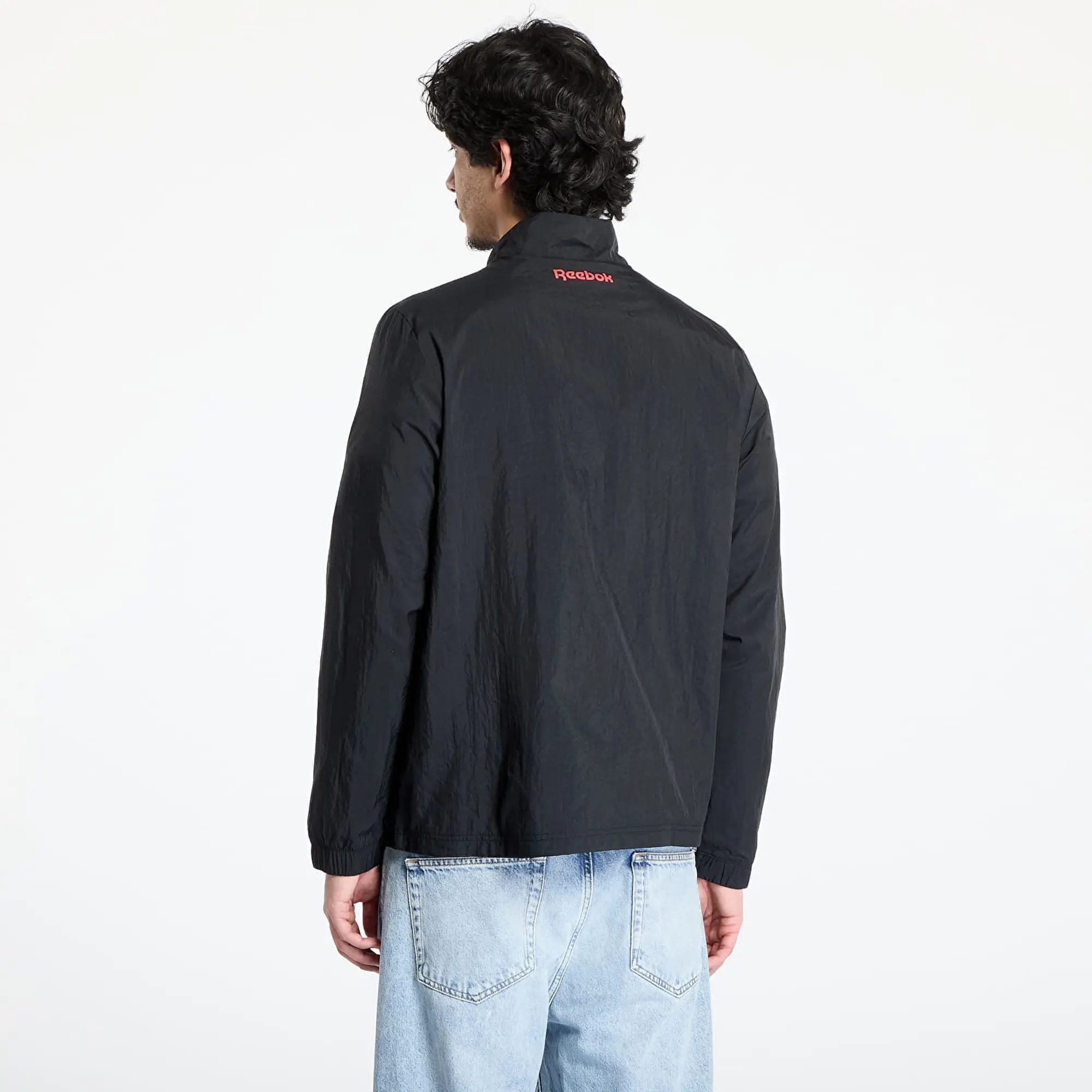 Windbreaker Reebok Basketball Track Top Black S