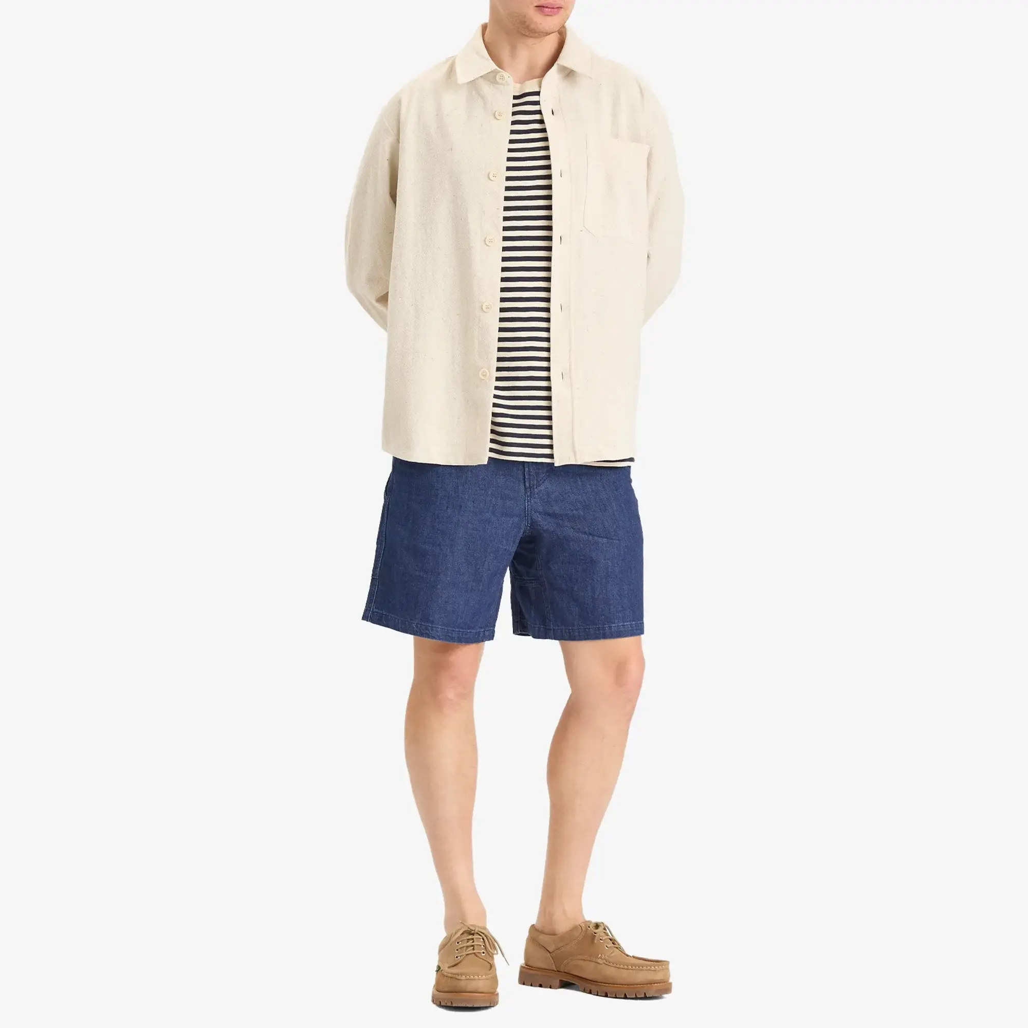 A.P.C. Men's Norris Denim Shorts Indigo