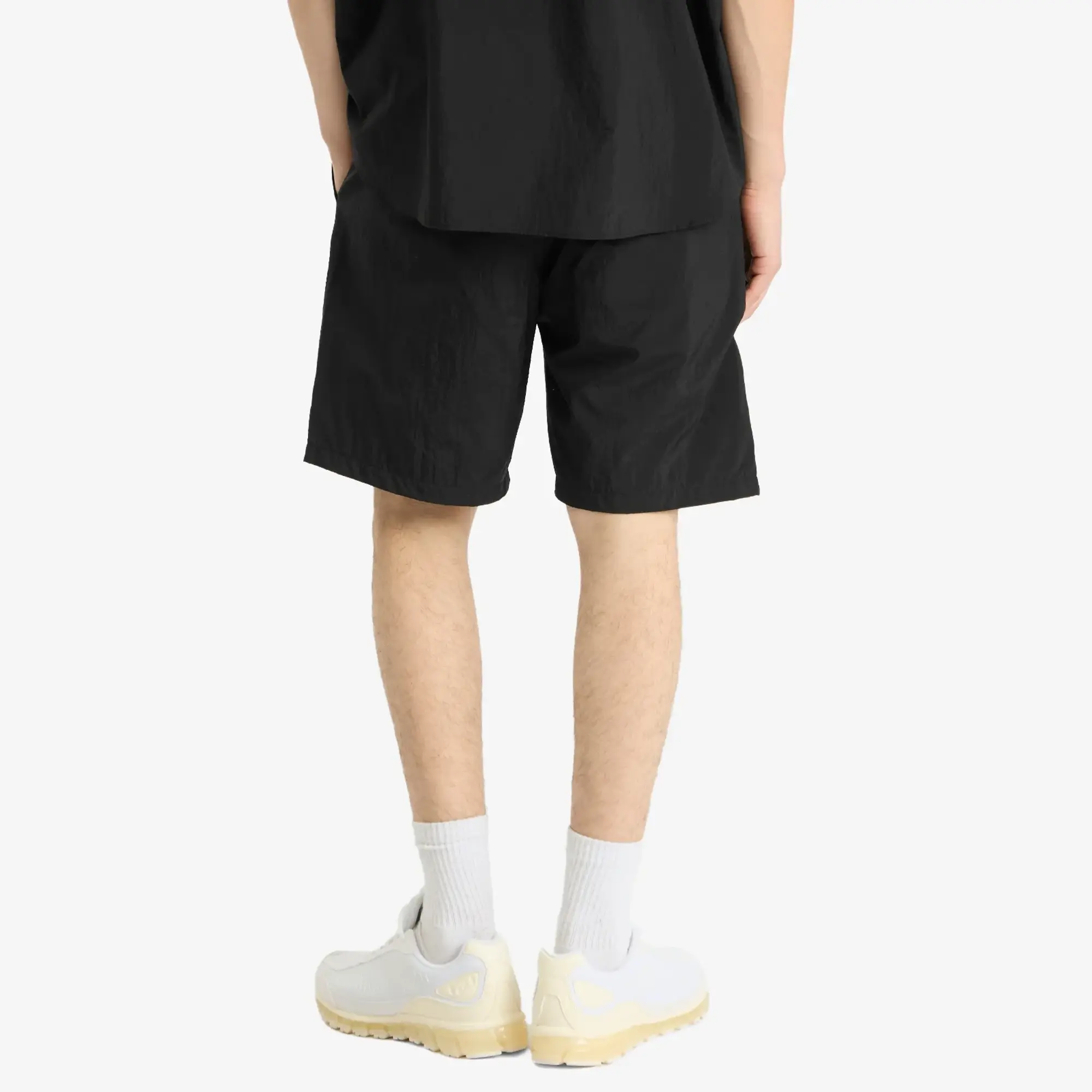 Uniform Experiment Men's Crystal Nylon Easy Shorts Black