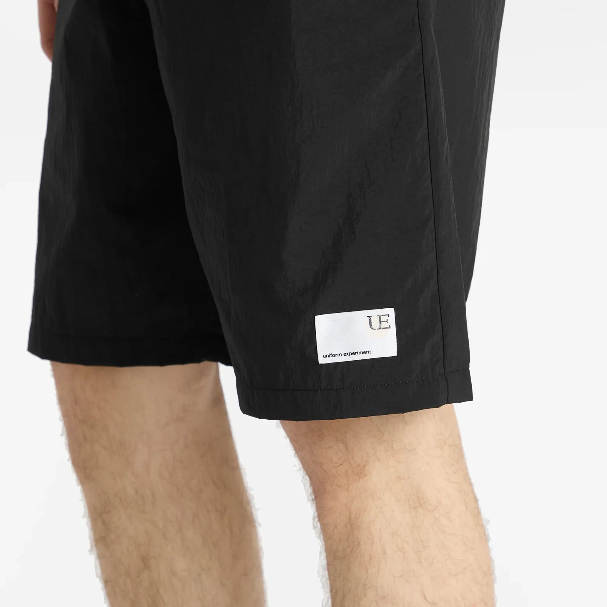 Uniform Experiment Men's Crystal Nylon Easy Shorts Black