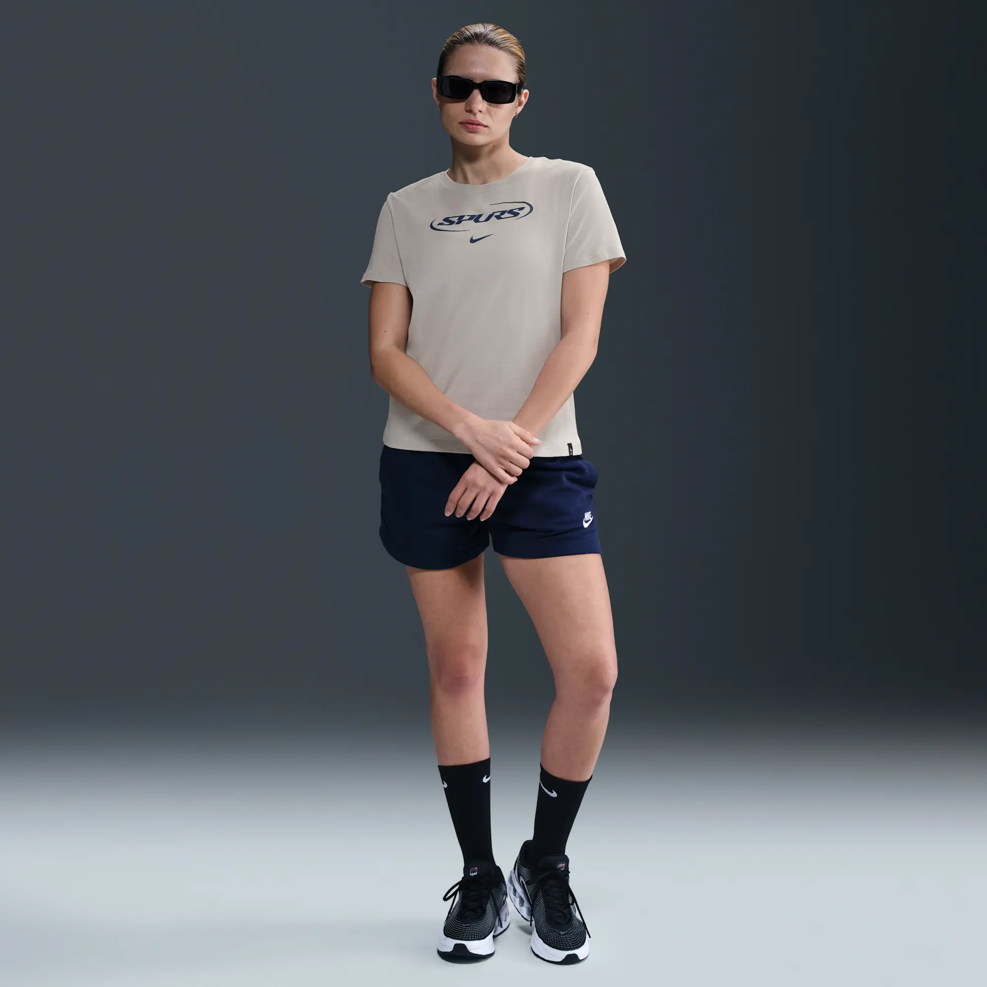 Tottenham Hotspur Women's Nike Football T-Shirt - Grey - Cotton