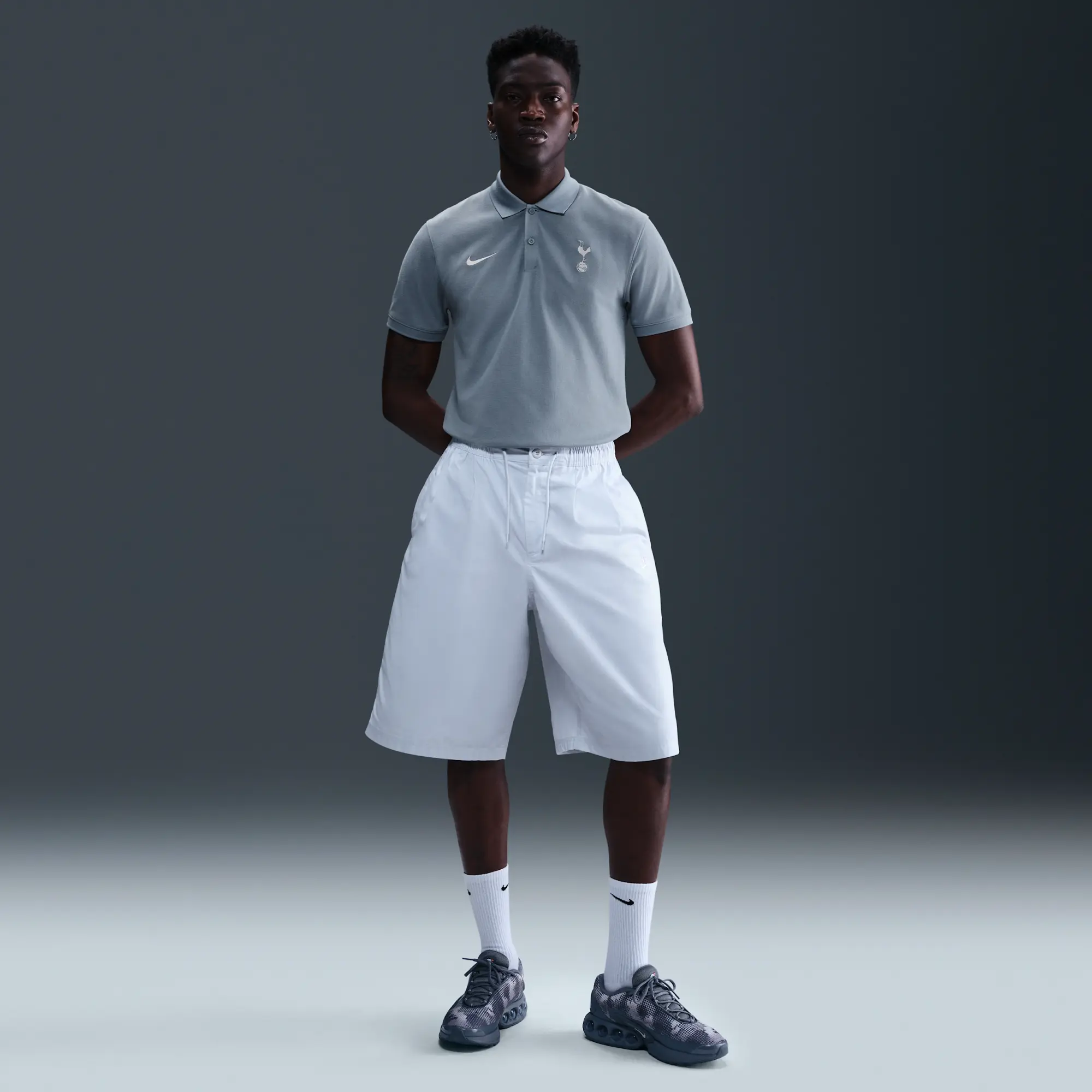 Tottenham Hotspur 'The Nike Polo' Men's Nike Dri-FIT Football Polo - Blue - Cotton/Polyester