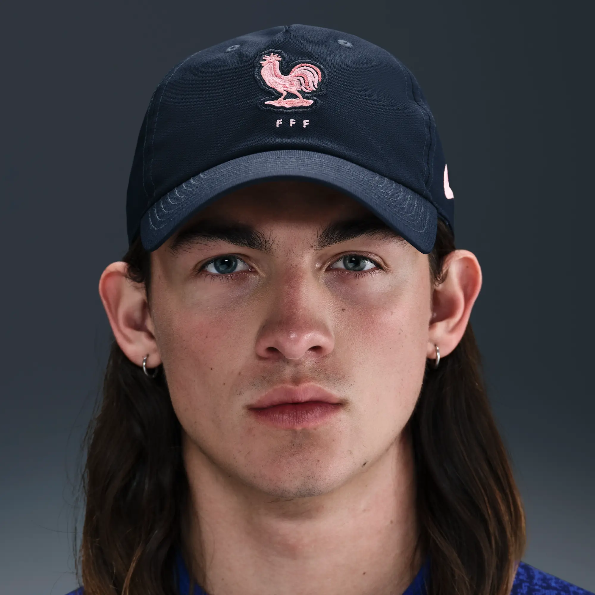 France 2025/2026 Nike Club Cap - Blue - Polyester