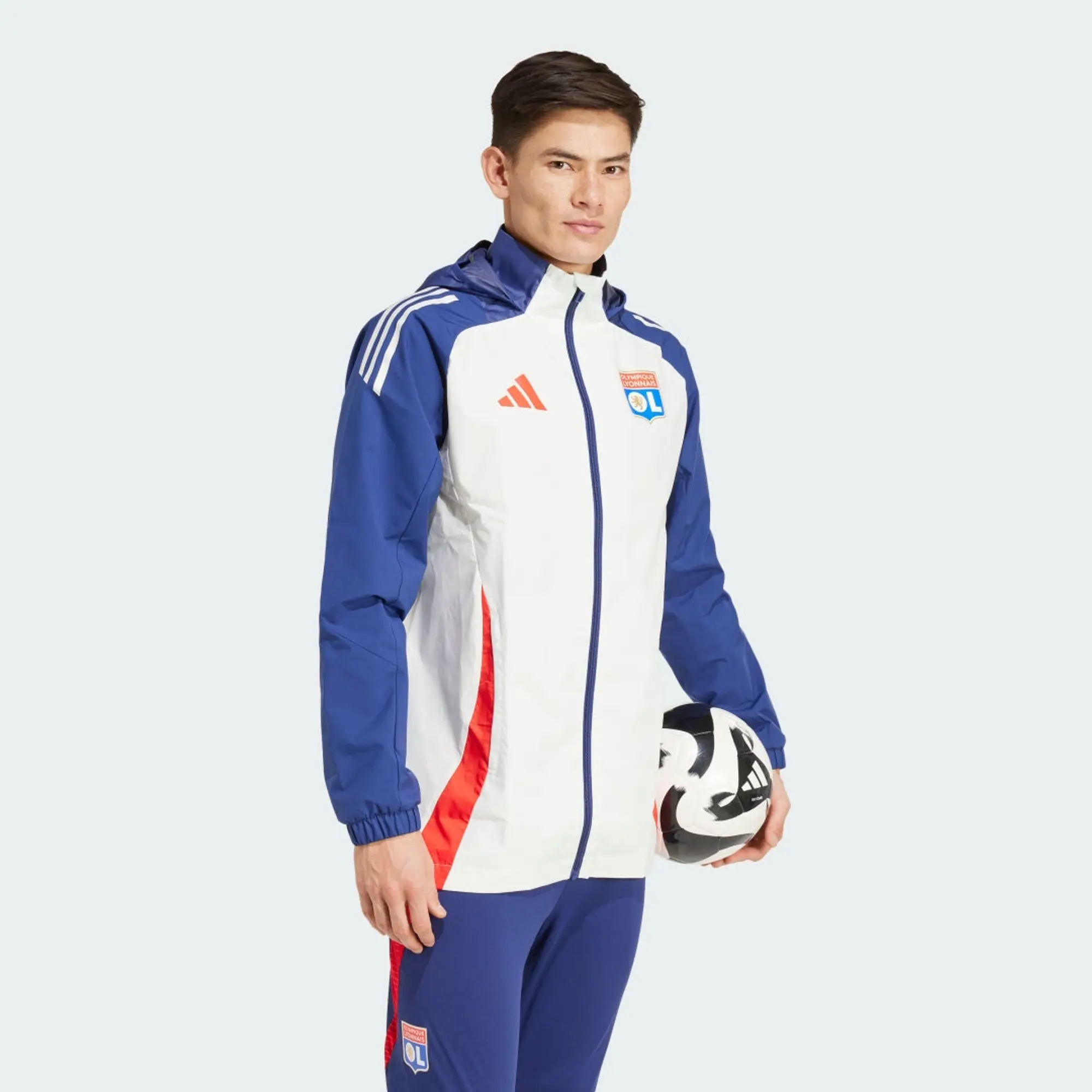 adidas Olympique Lyonnais Tiro 24 All-Weather Jacket