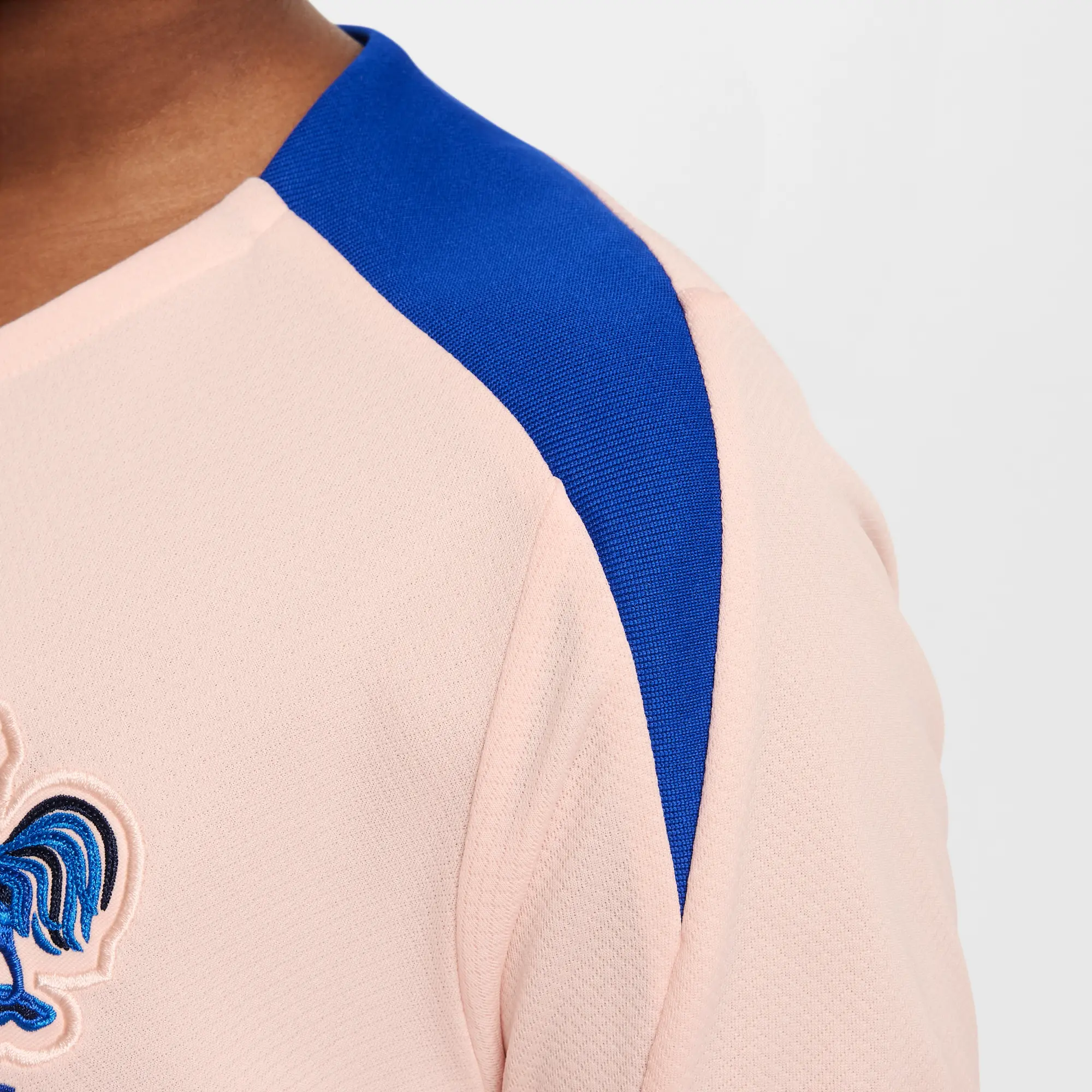 FFF Strike Older Kids' Nike Dri-FIT Football Short-Sleeve Top - Pink - Polyester
