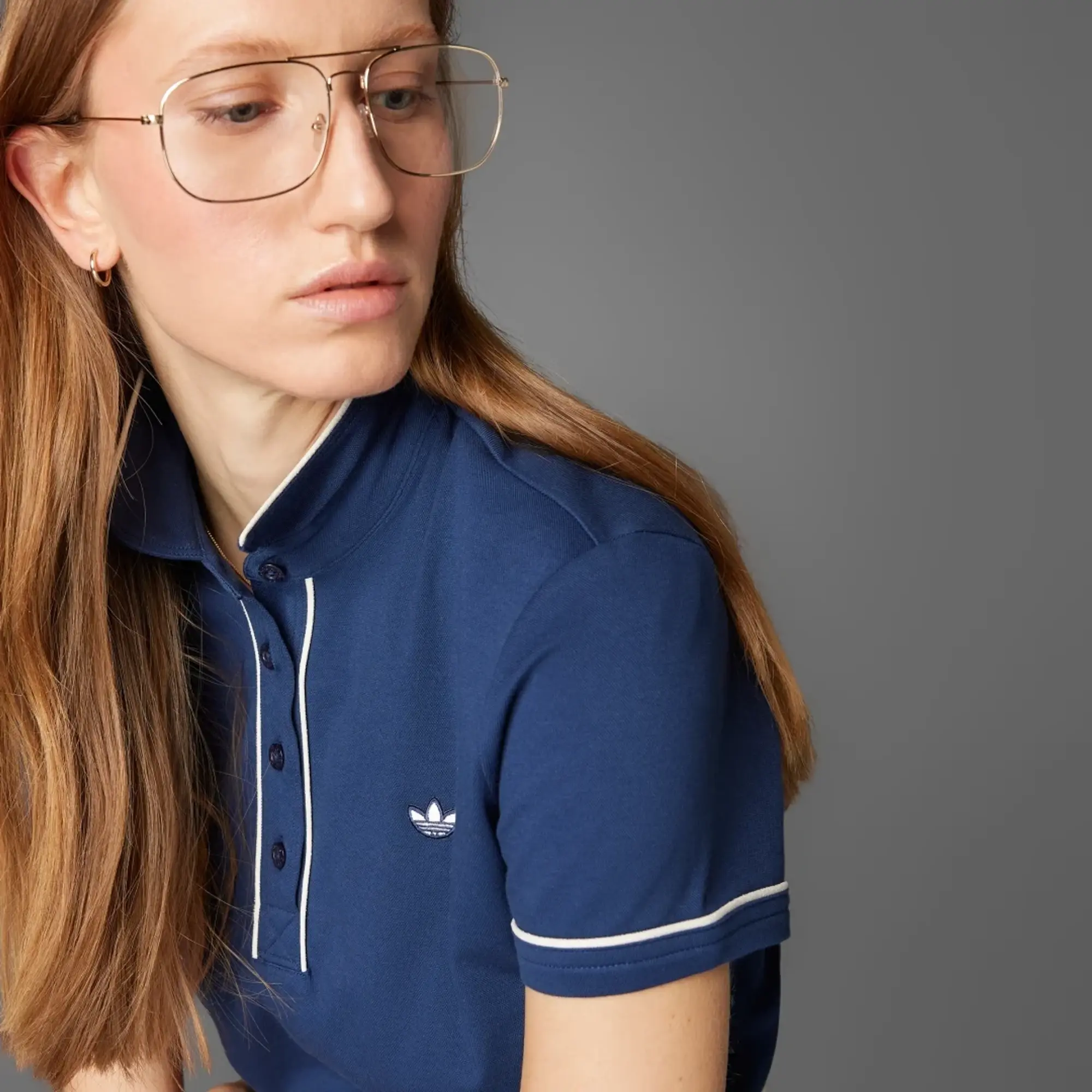 adidas Originals Twistknit Trefoil Polo Shirt