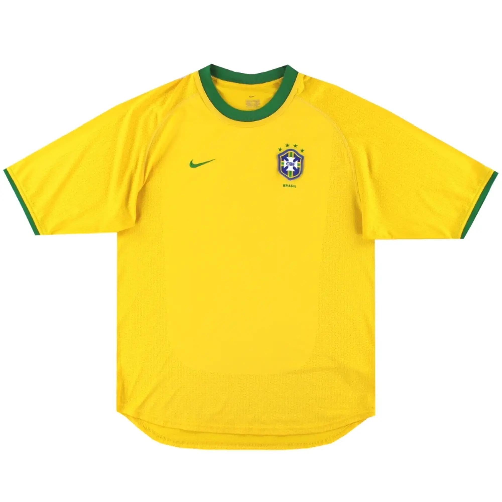2000-02 Brazil Nike Home Shirt L - Brazil / Excellent / Large