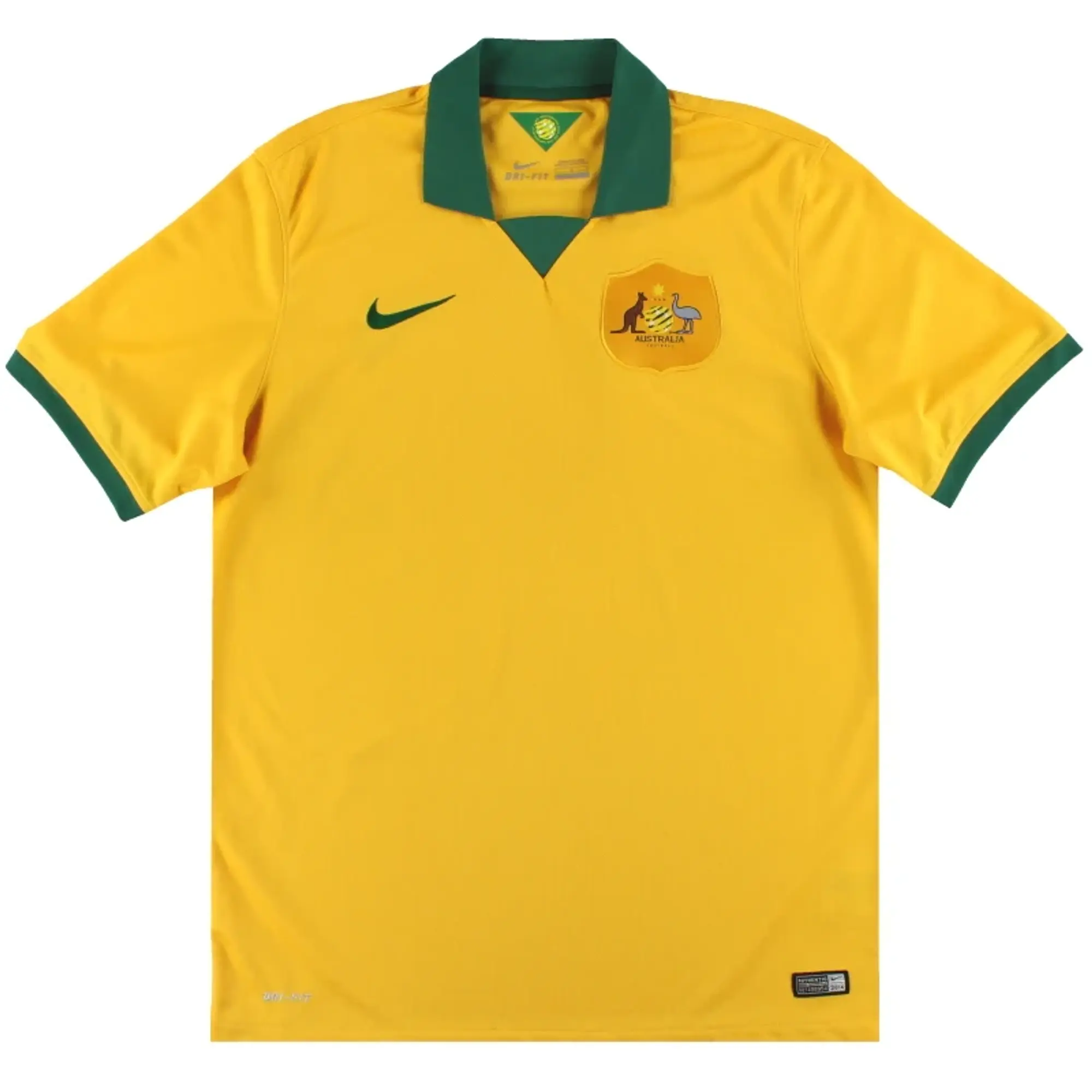 2014-15 Australia Nike Home Shirt XL - AUSTRALIA / Excellent / XL