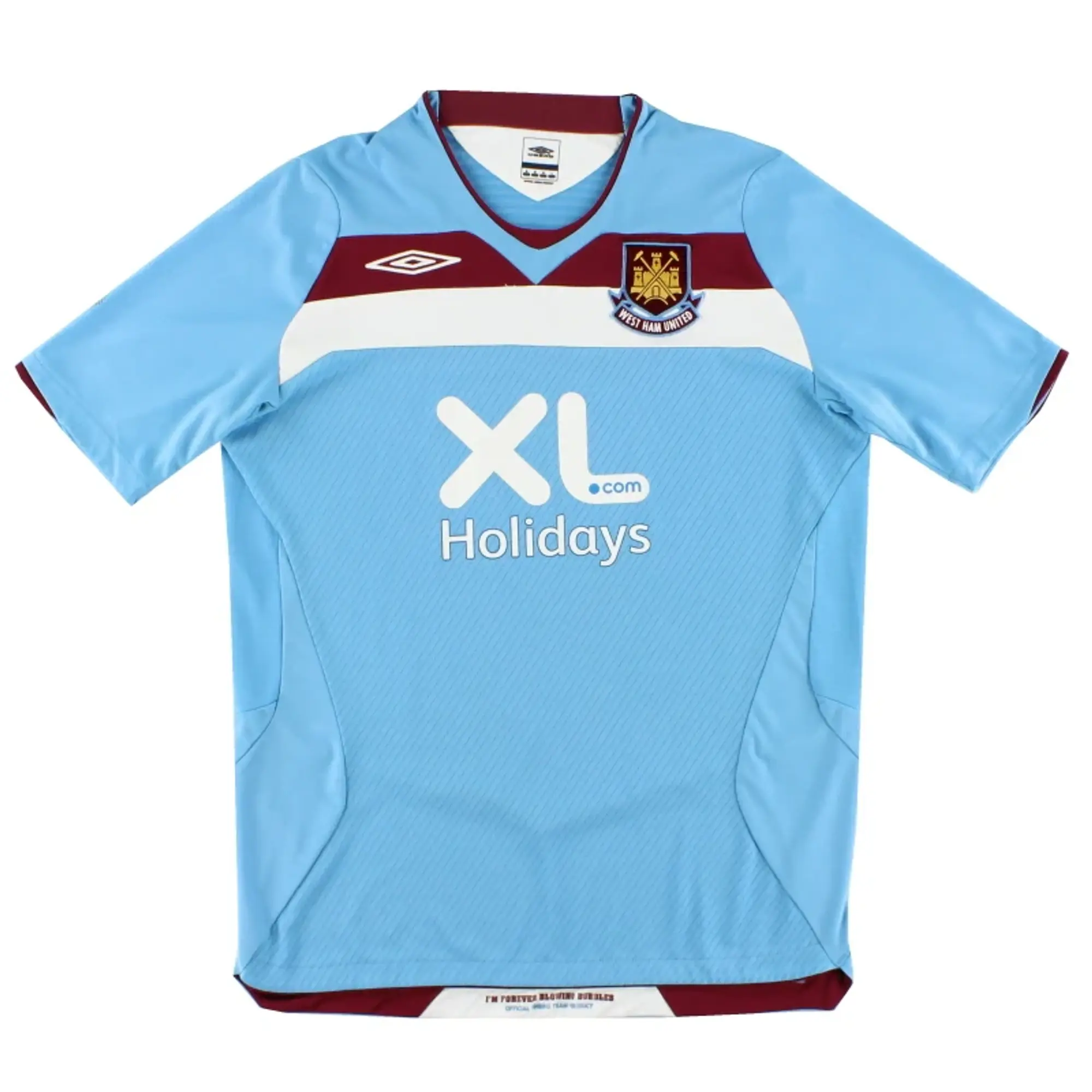 2008 West Ham Umbro Away Shirt XXL - West Ham / Excellent / XXL