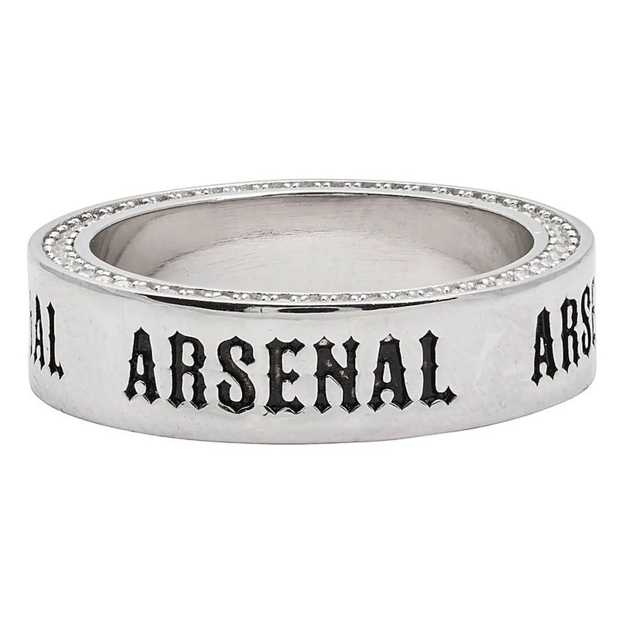 Arsenal Cubic Zirconia Ring, Multicolor