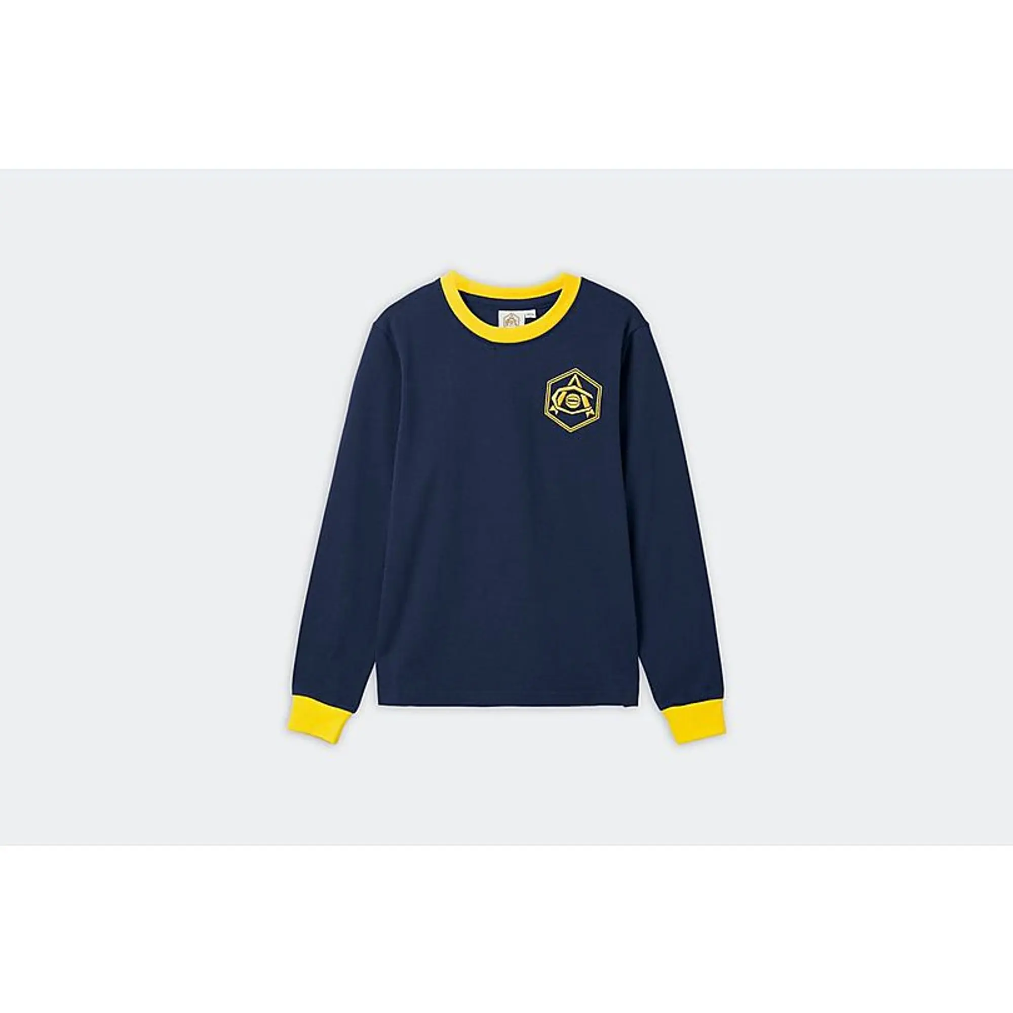 Arsenal Kids Retro 1930s Crest Long Sleeved T-Shirt, Multicolor
