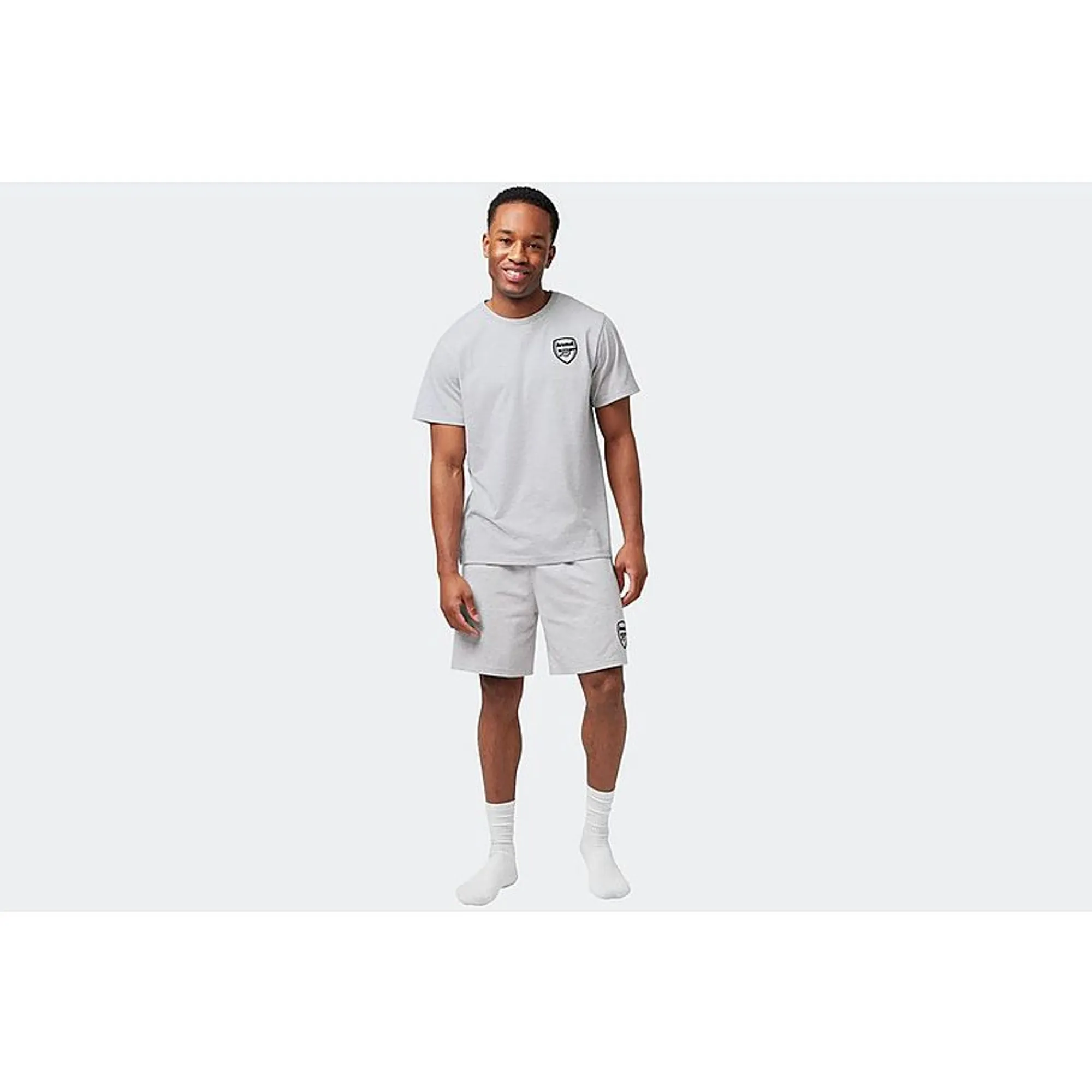 Arsenal Grey Crest Pyjamas, Multicolor