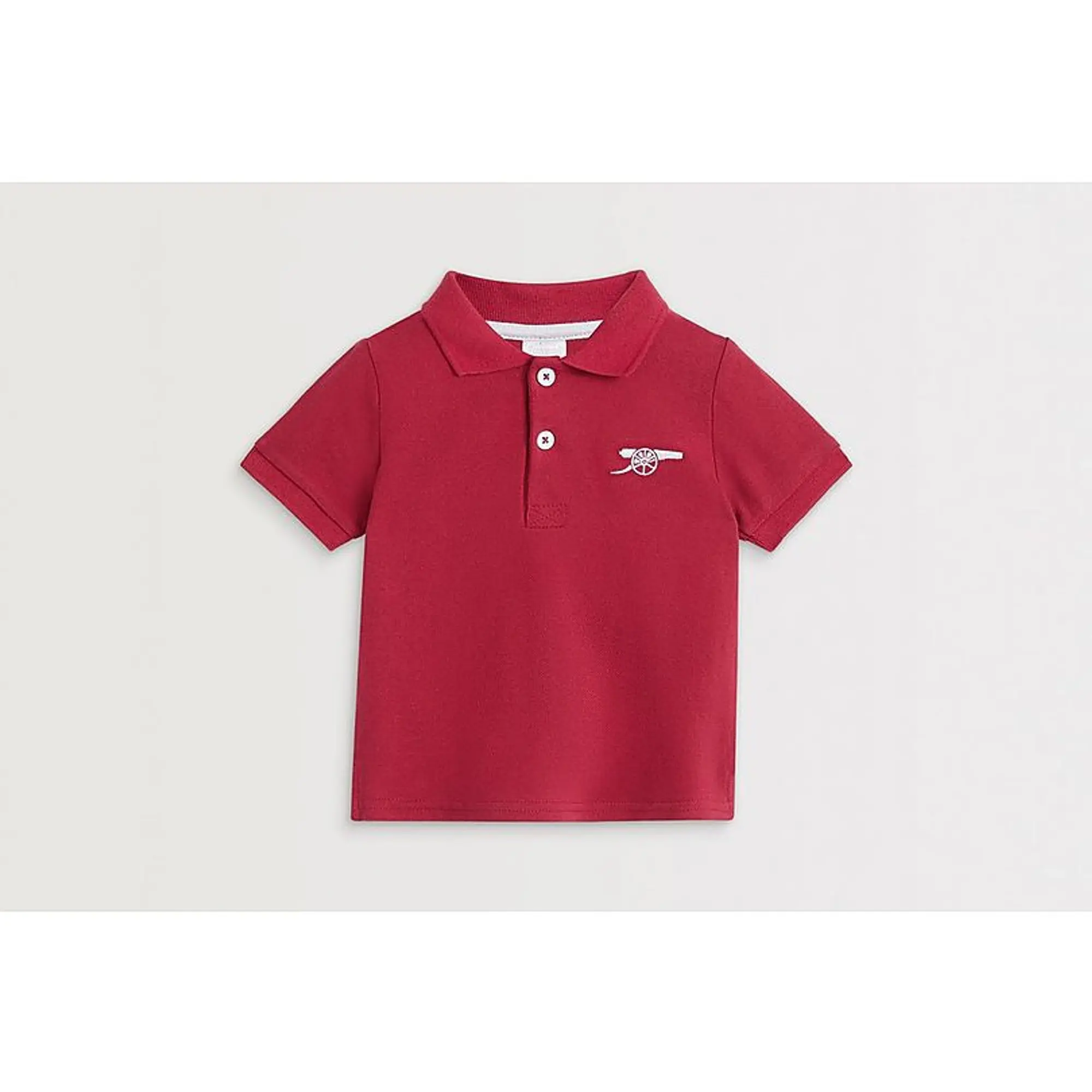 Arsenal Baby Cannon Red Polo Shirt, Multicolor
