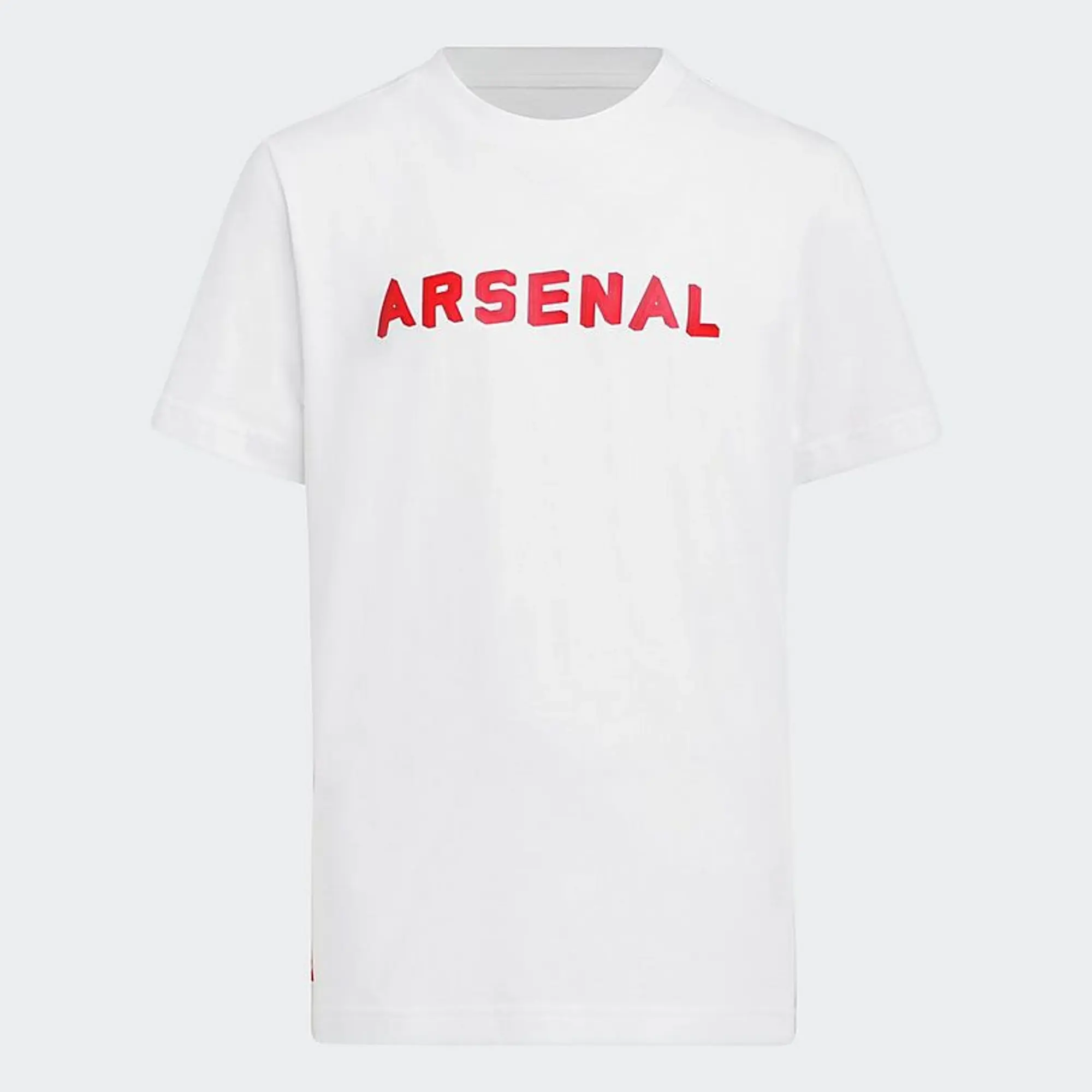 Arsenal adidas Kids White DNA T-Shirt, Multicolor