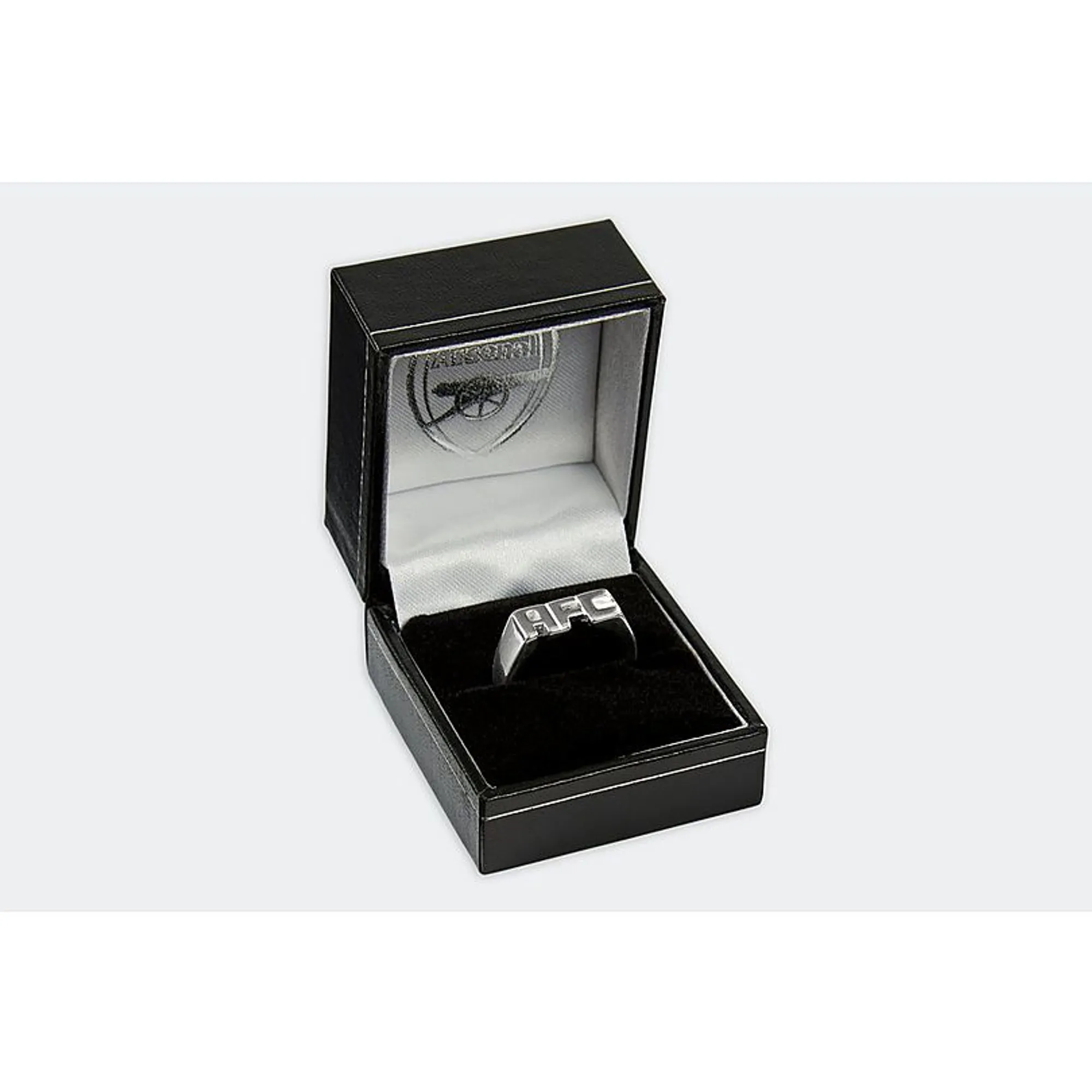Arsenal Silver AFC Ring, Multicolor