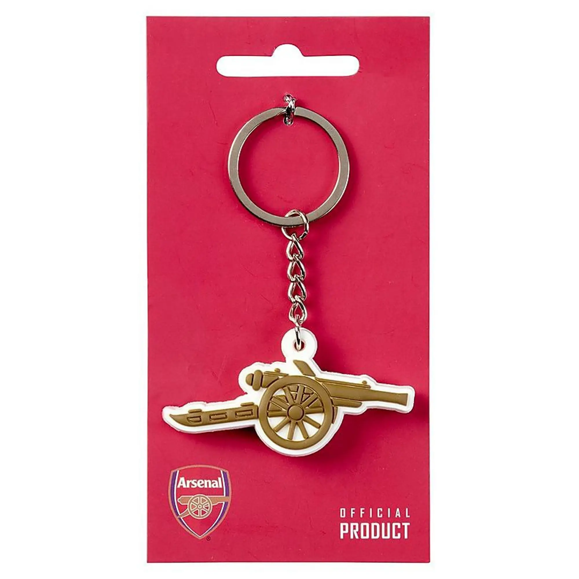 Arsenal Cannon Keyring, Multicolor