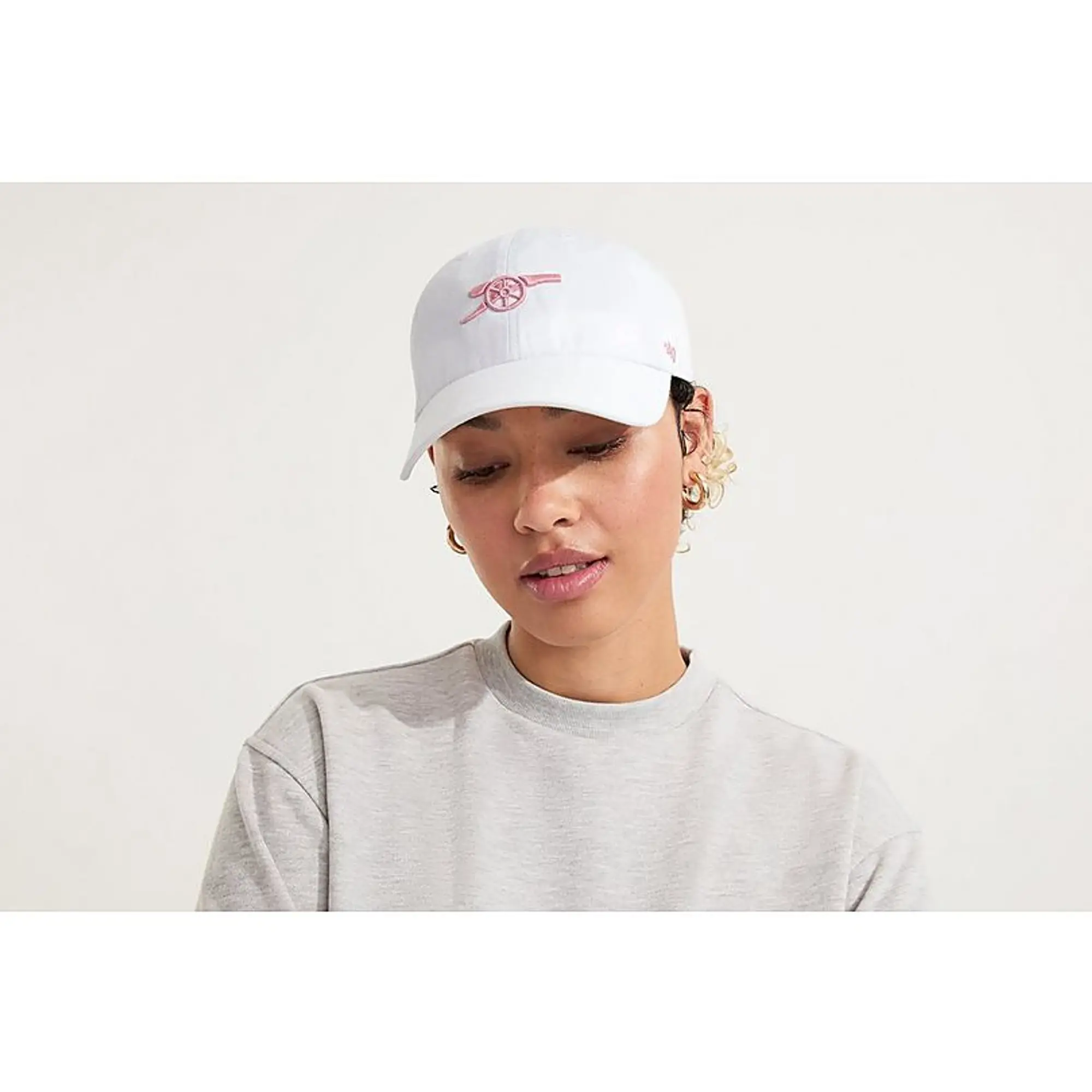 Arsenal 47 White Contrast Cannon Cap, Multicolor