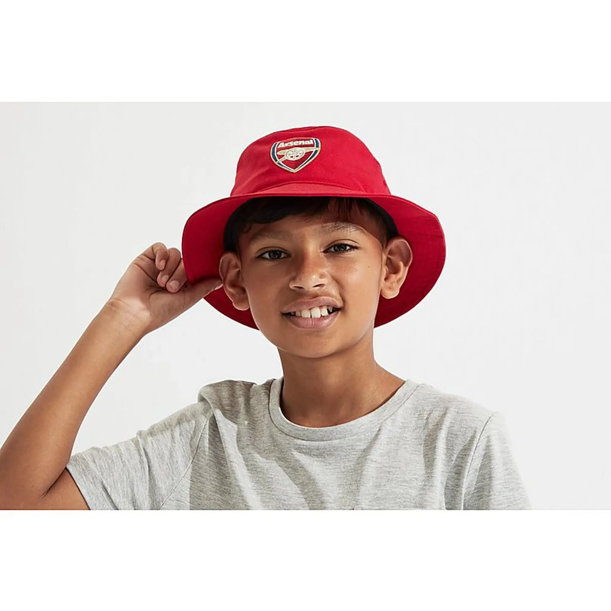 Arsenal Kids 47 Crest Bucket Hat, Multicolor