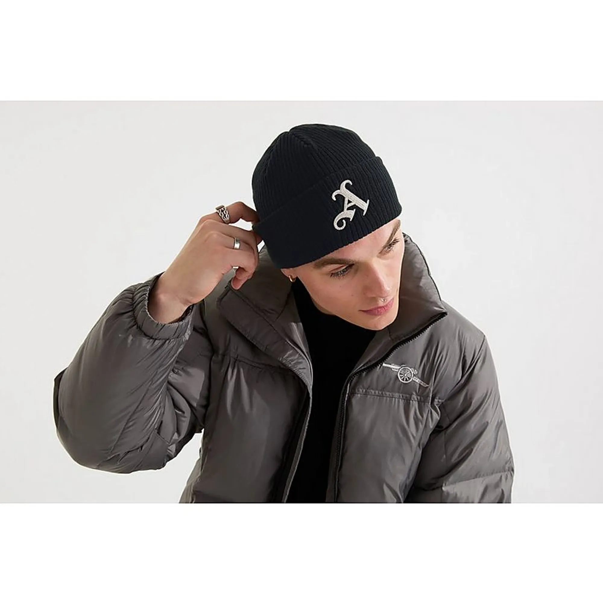 Arsenal 47 Black Premium Gothic A Beanie, Multicolor