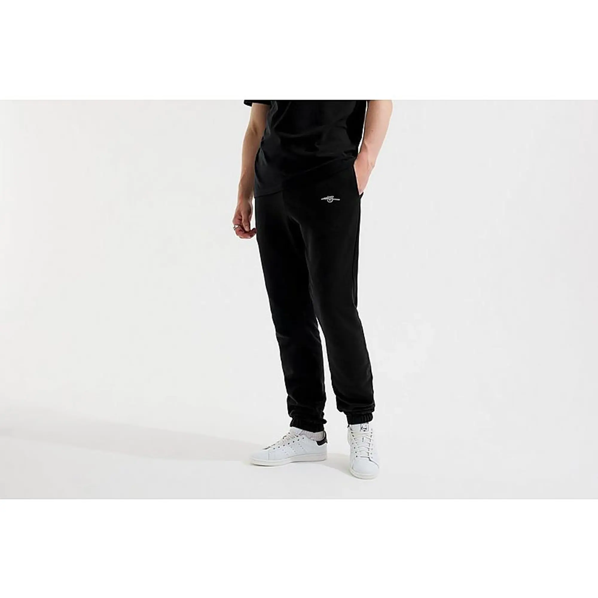 Arsenal Essentials Black Cannon Joggers, Multicolor