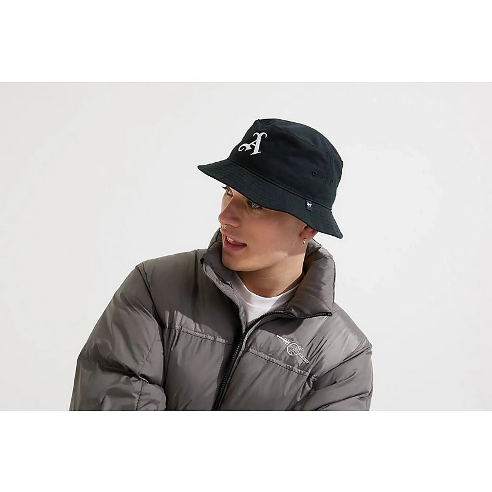 Arsenal 47 Black Gothic A Bucket Hat, Multicolor