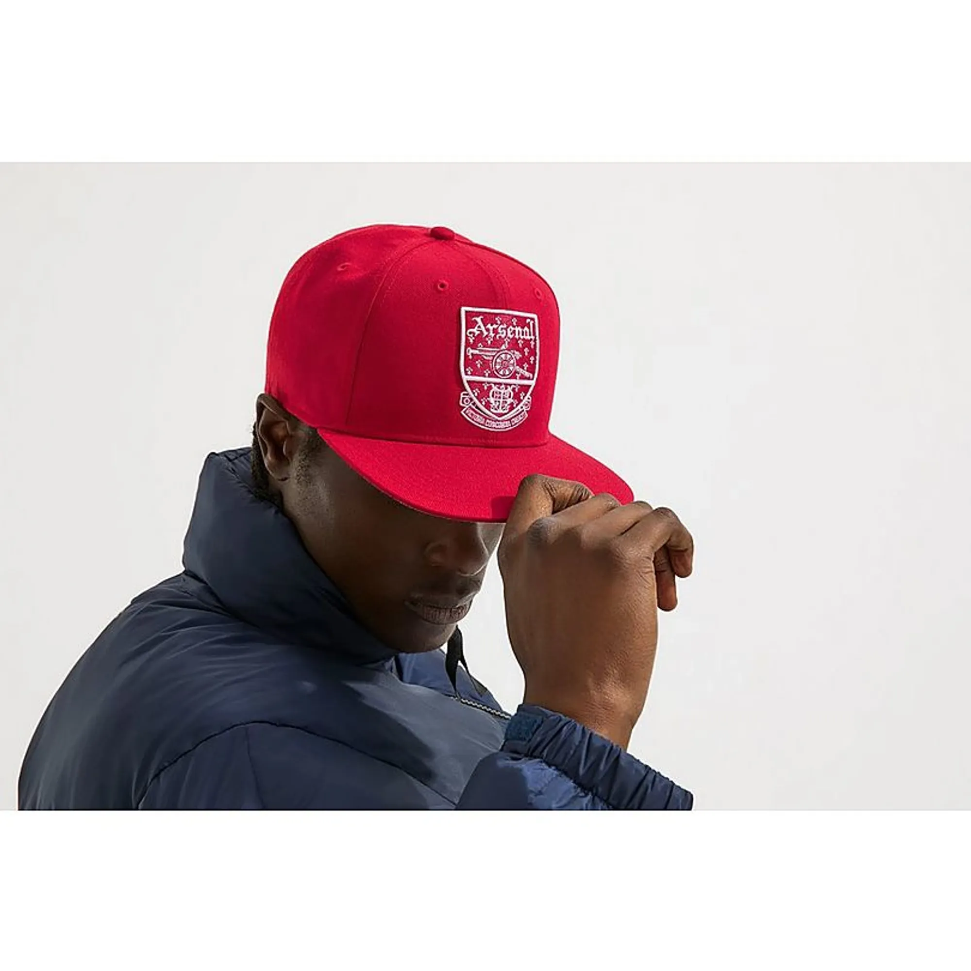 Arsenal 47 Red Snapback Concordia Crest Cap, Multicolor