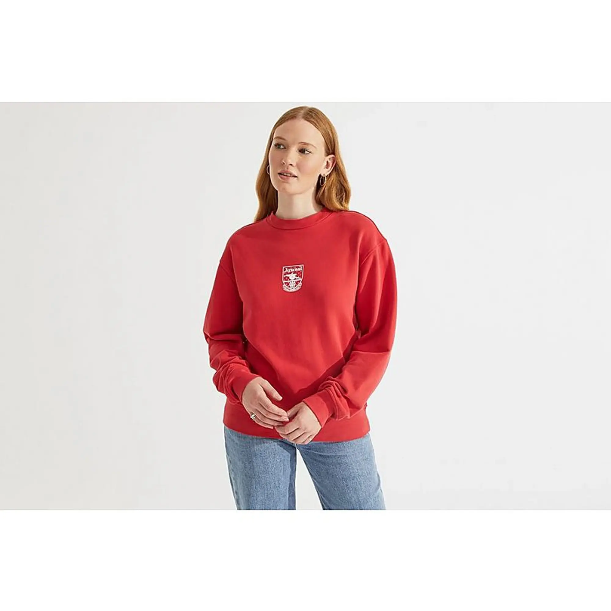 Arsenal Womens Red Concordia Sweatshirt, Multicolor
