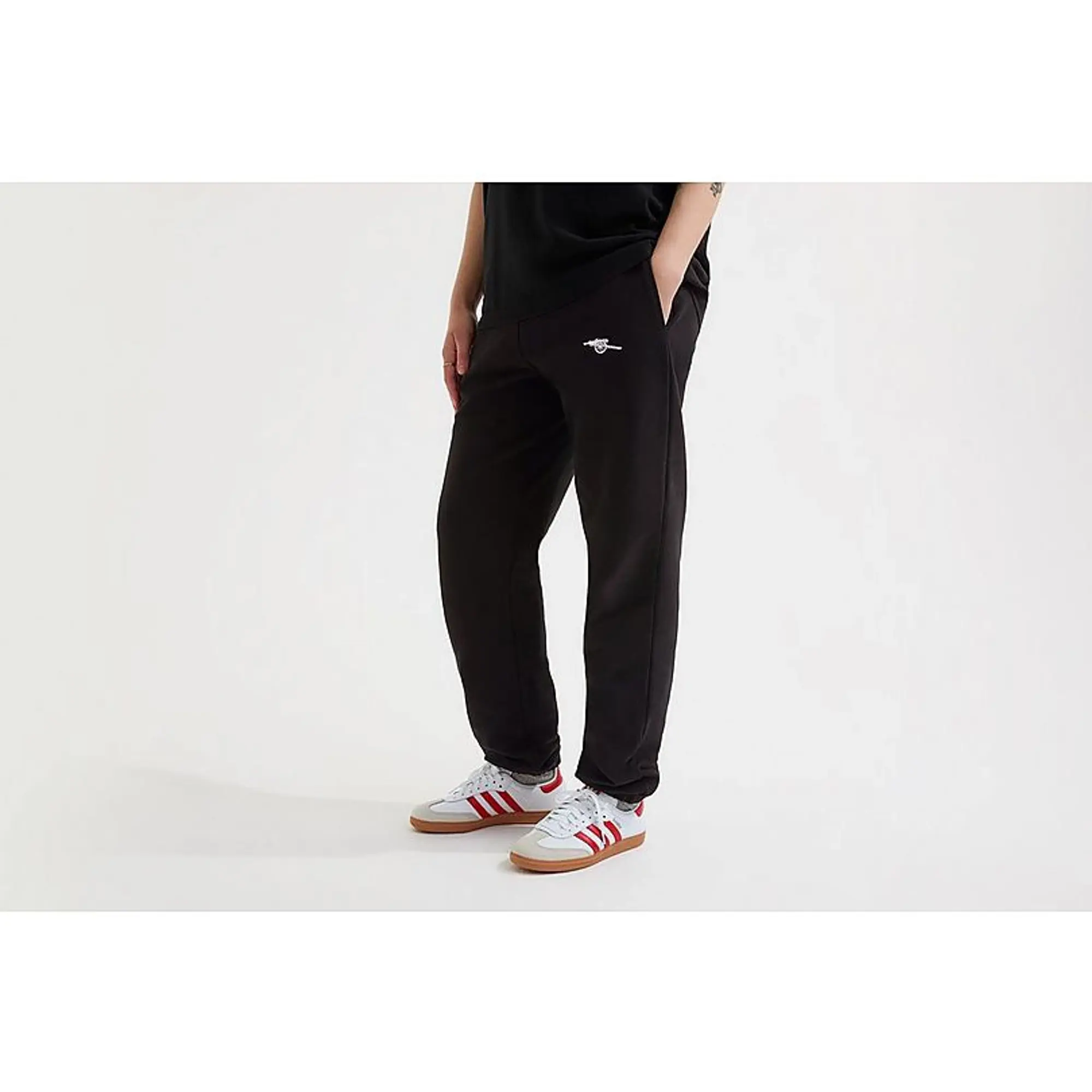 Arsenal Womens Essentials Black Cannon Joggers, Multicolor