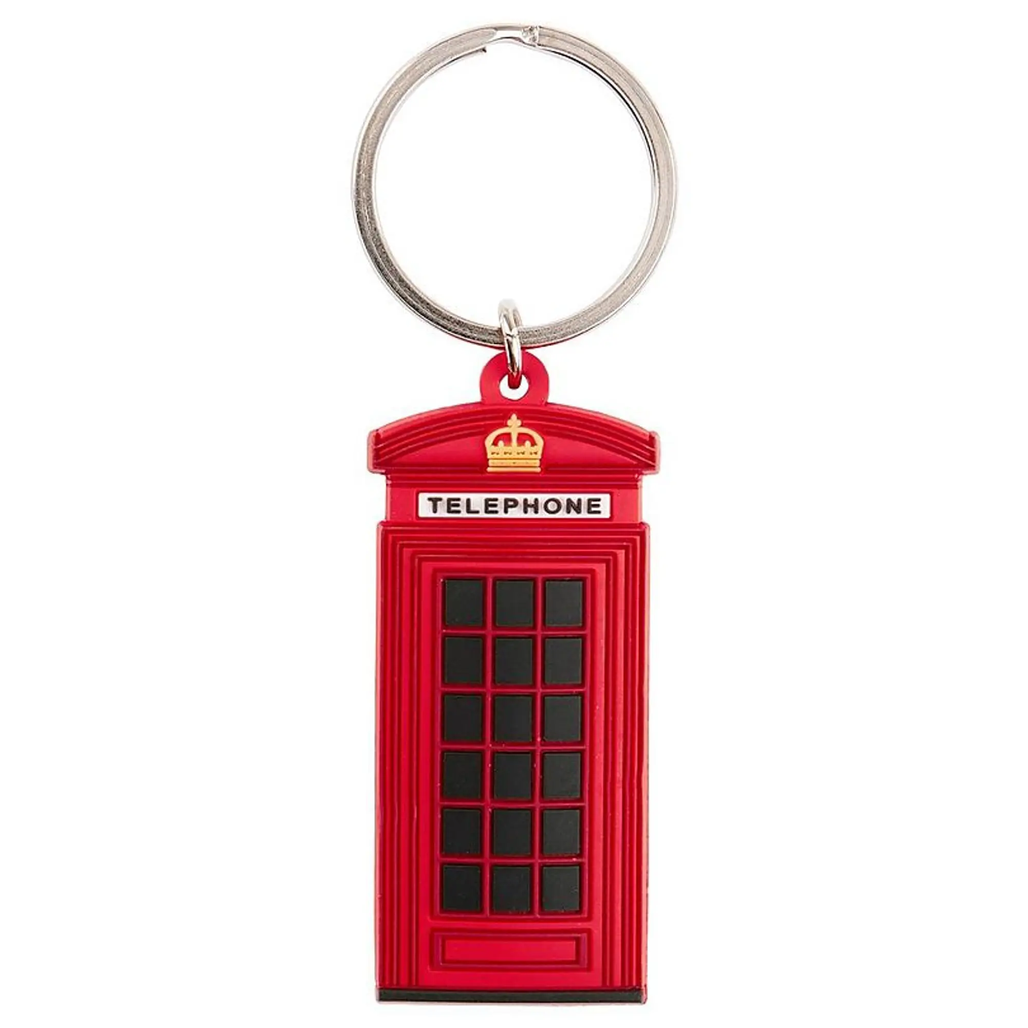 Arsenal London Phone Box keyring, Multicolor