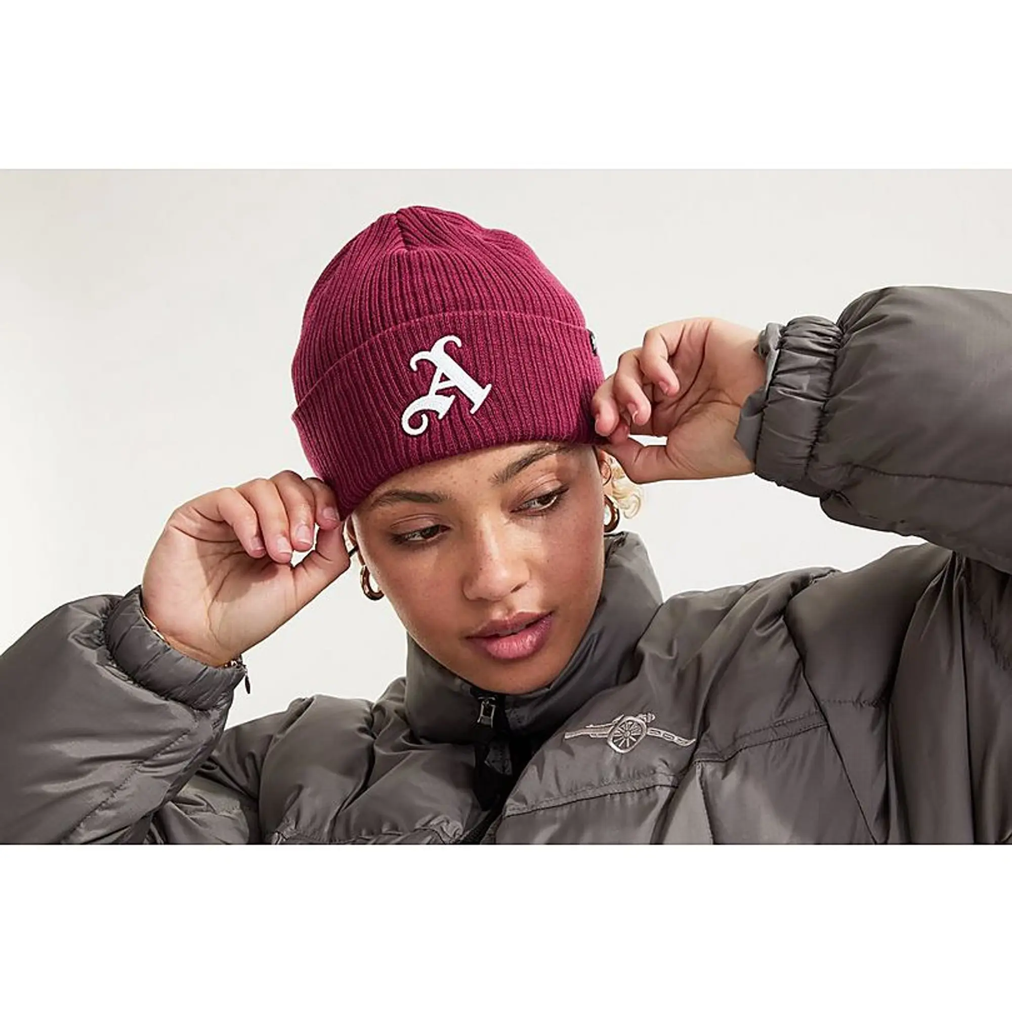 Arsenal 47 Burgundy Premium Gothic A Beanie, Multicolor