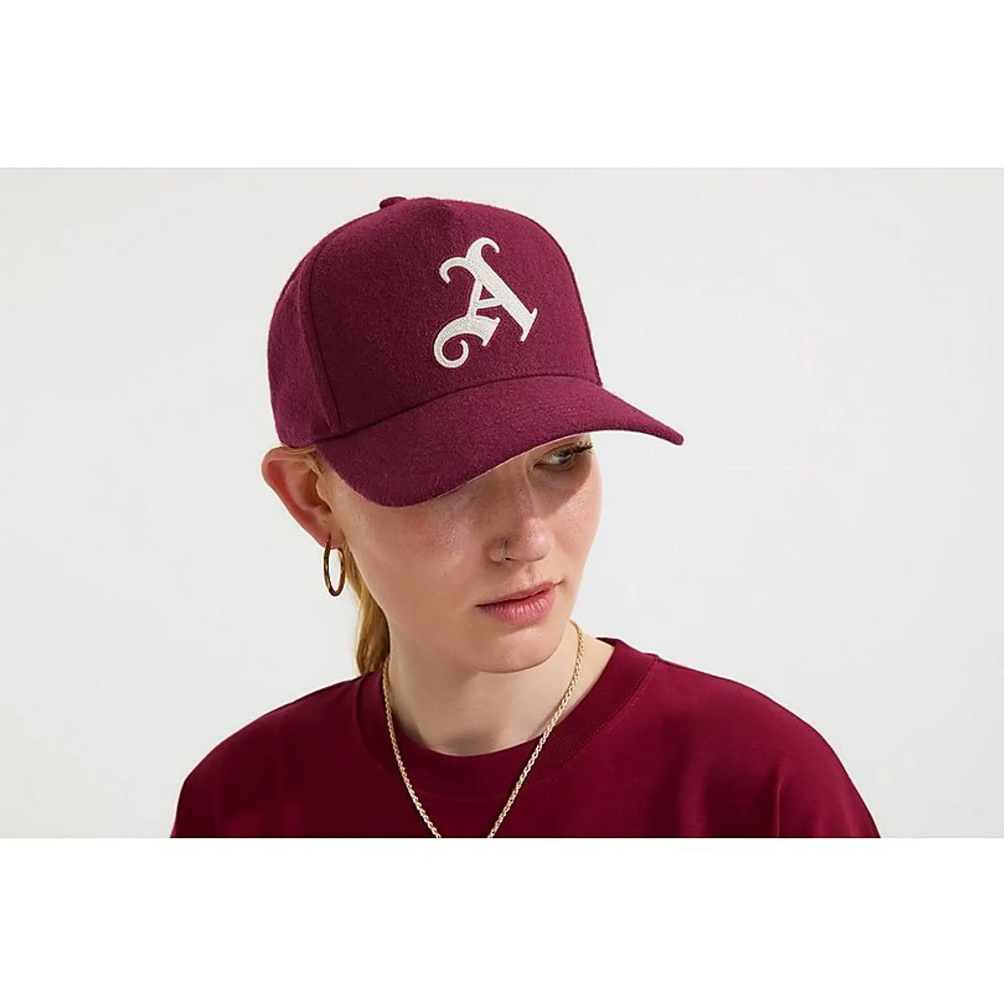 Arsenal 47 Burgundy Premium Gothic A Cap, Multicolor