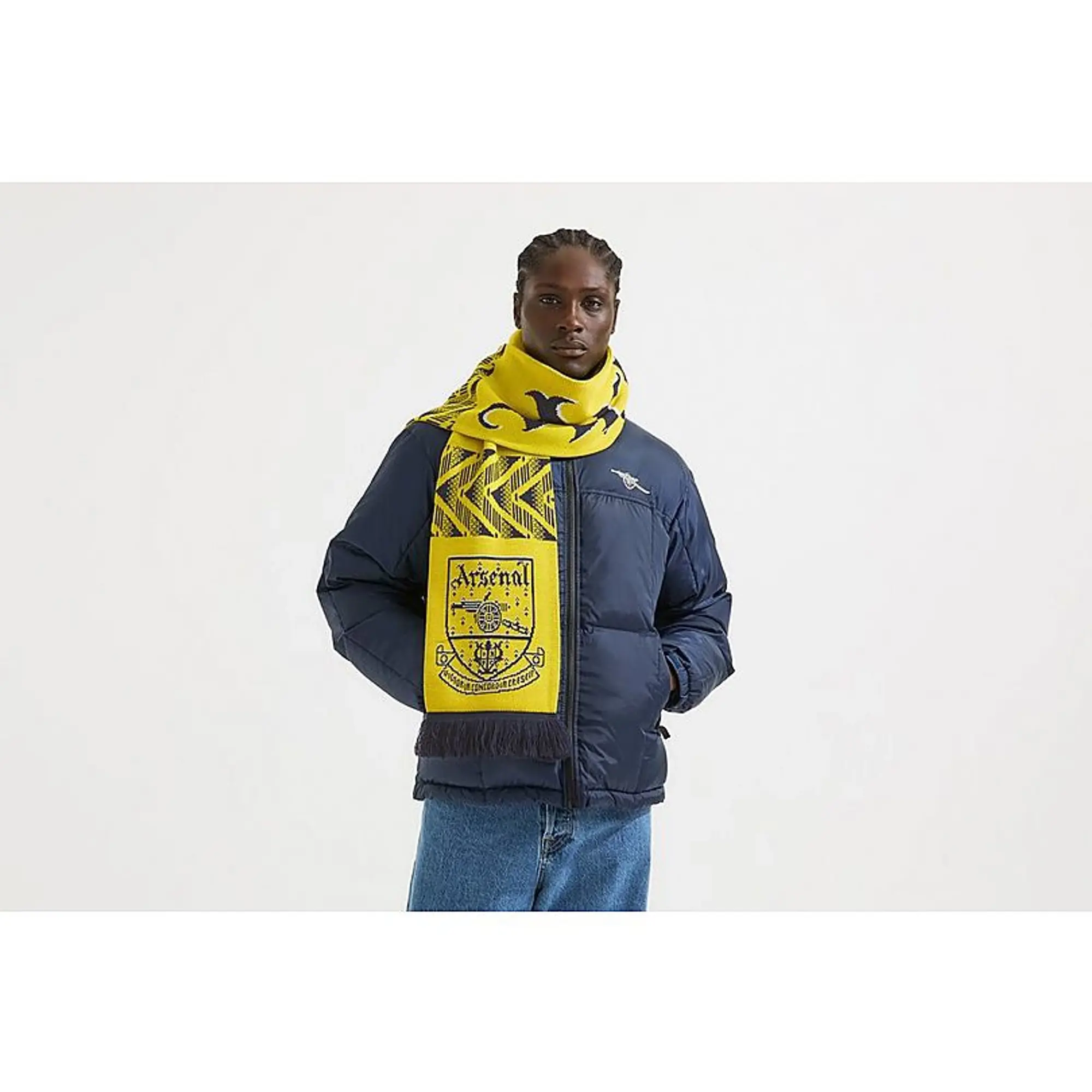 Arsenal Bruised Banana Scarf, Multicolor