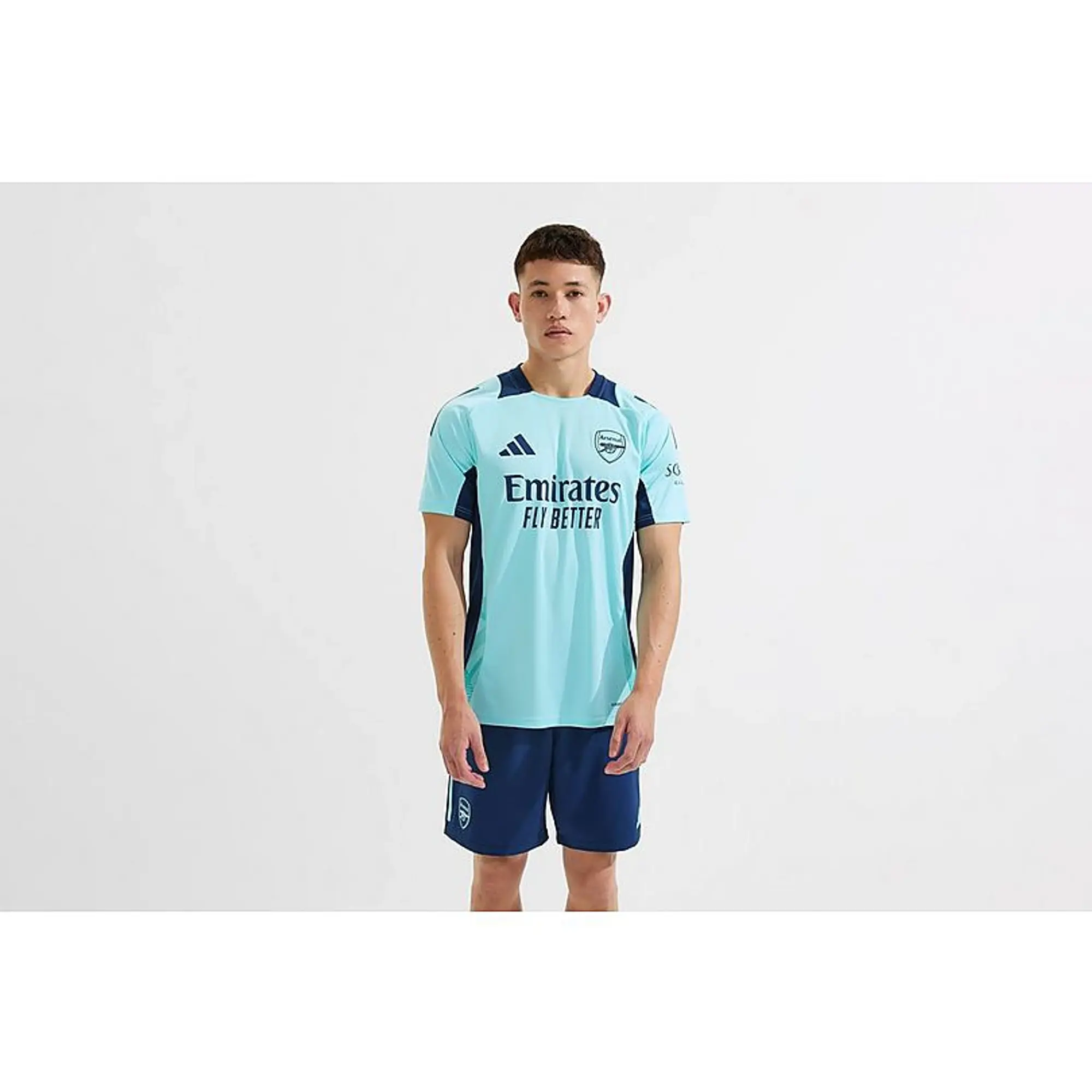 Arsenal adidas 24/25 Light Blue Training Shirt, Multicolor