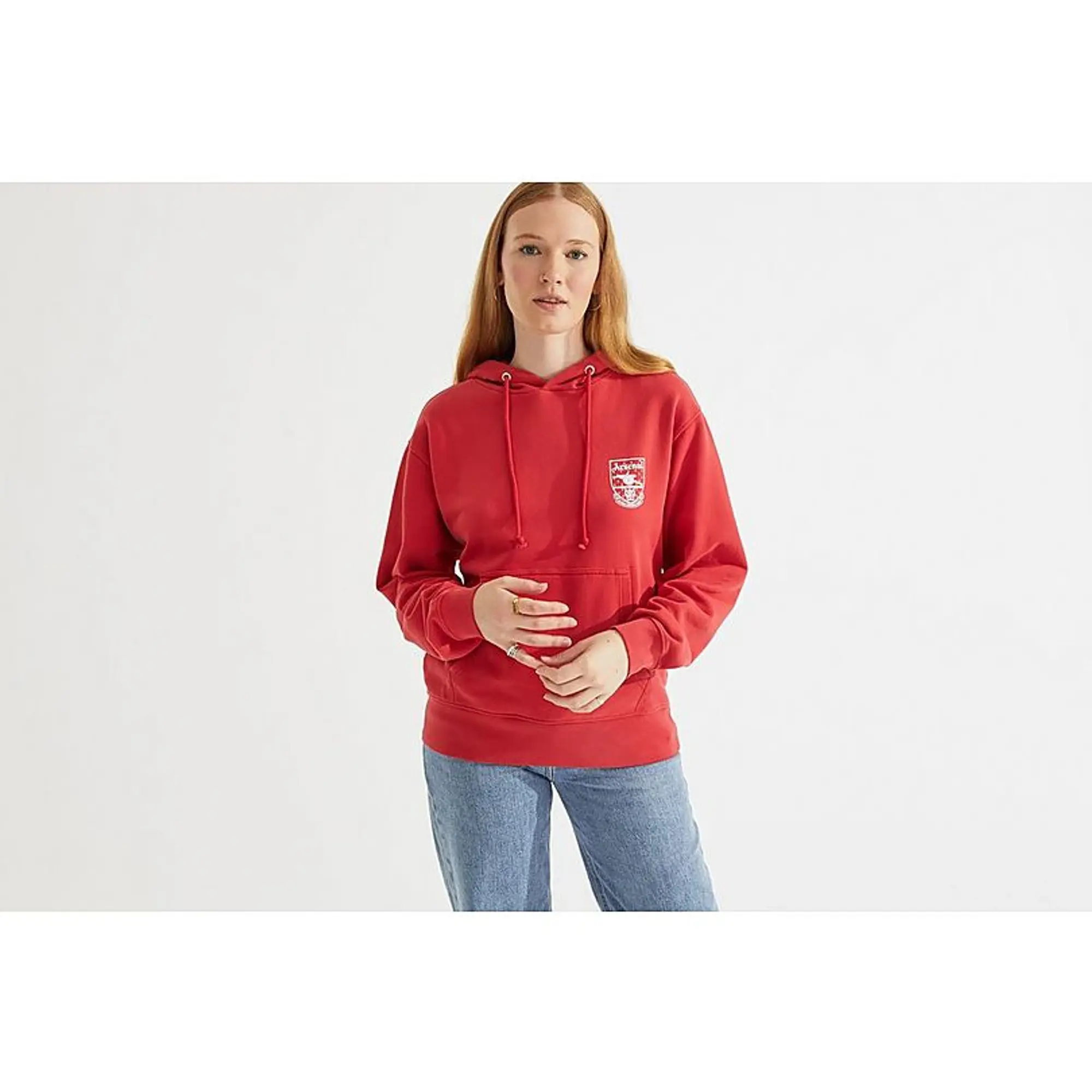 Arsenal Womens Red Concordia Hoodie, Multicolor