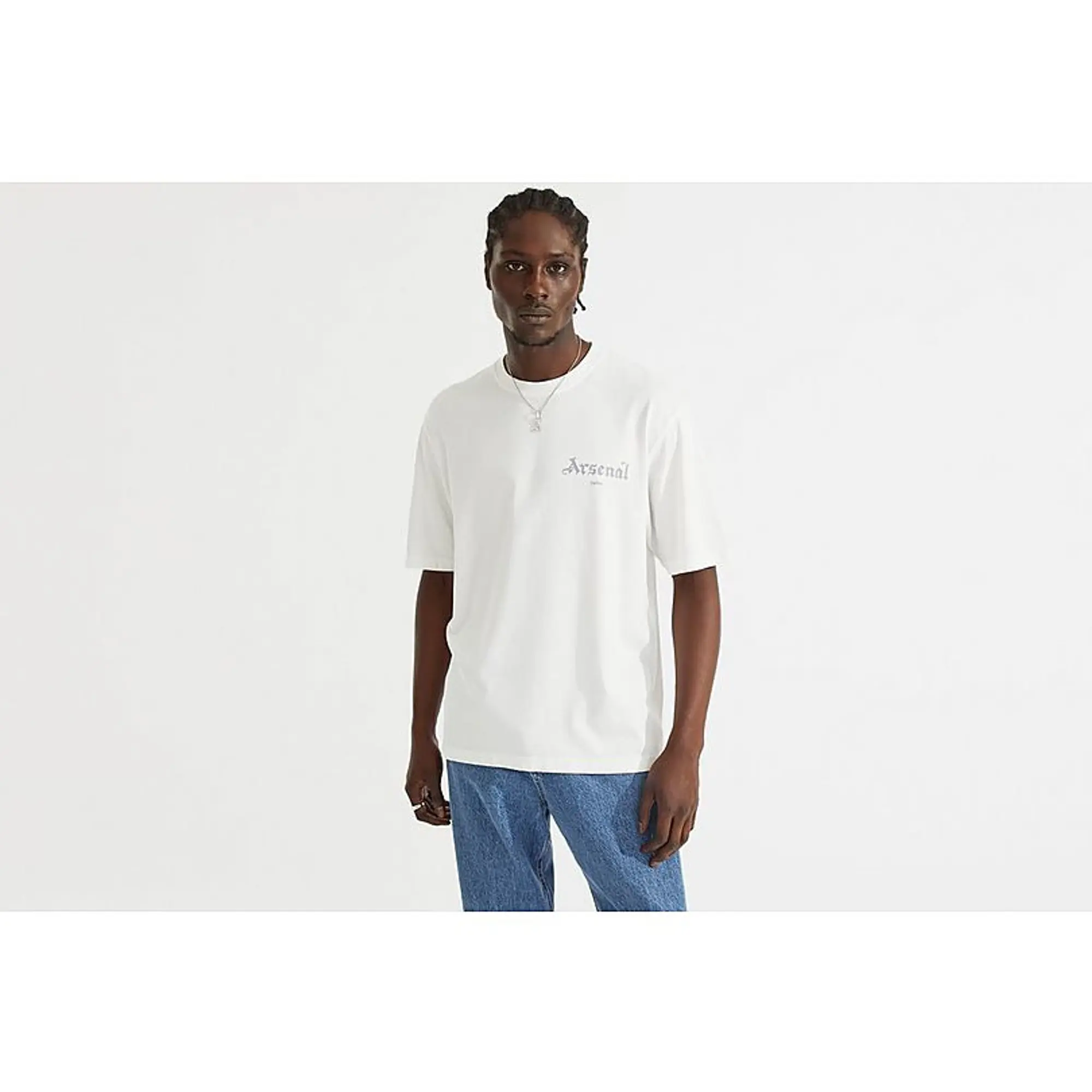 Arsenal White Concordia T-Shirt, Multicolor