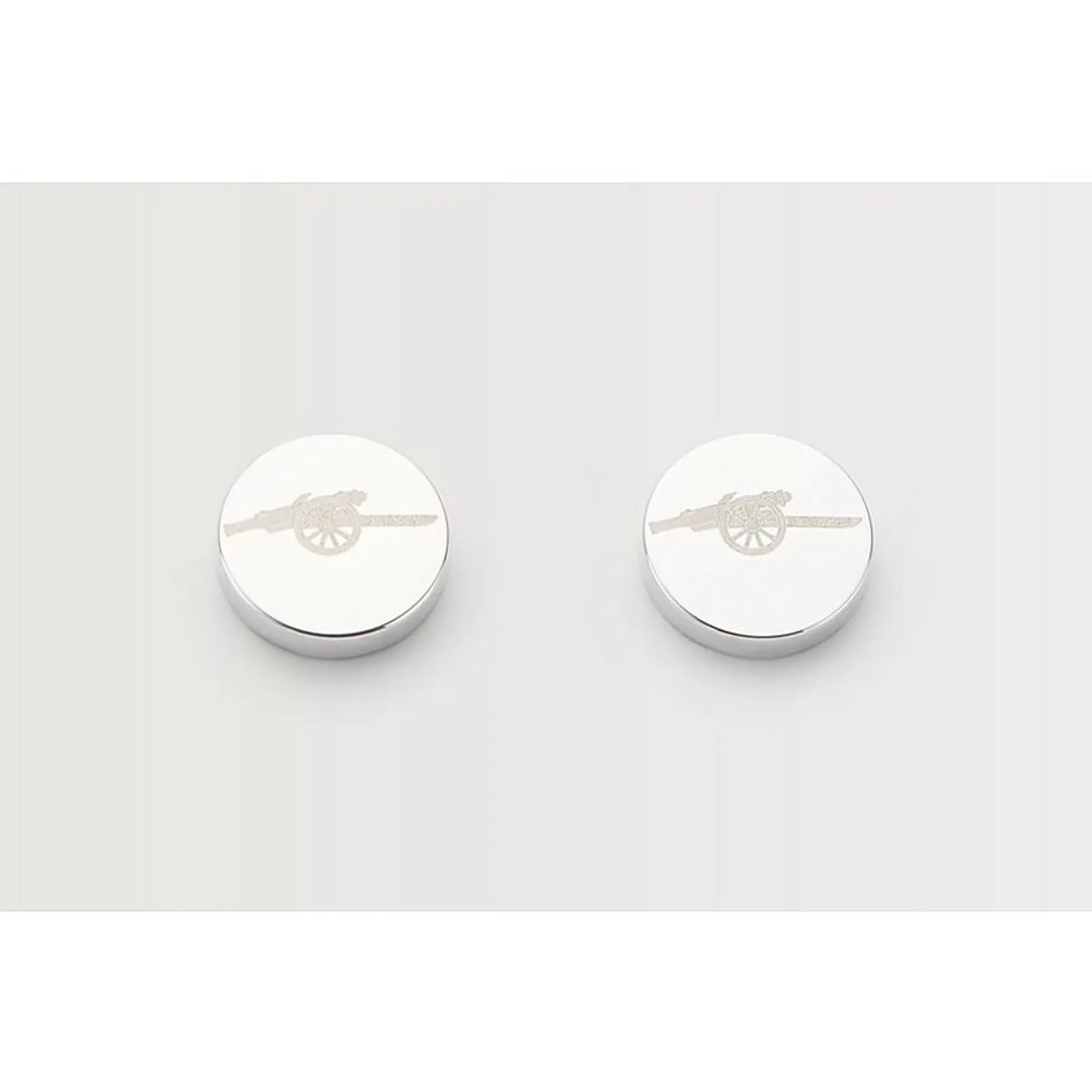 Arsenal Stainless Steel Cannon Earring, Multicolor