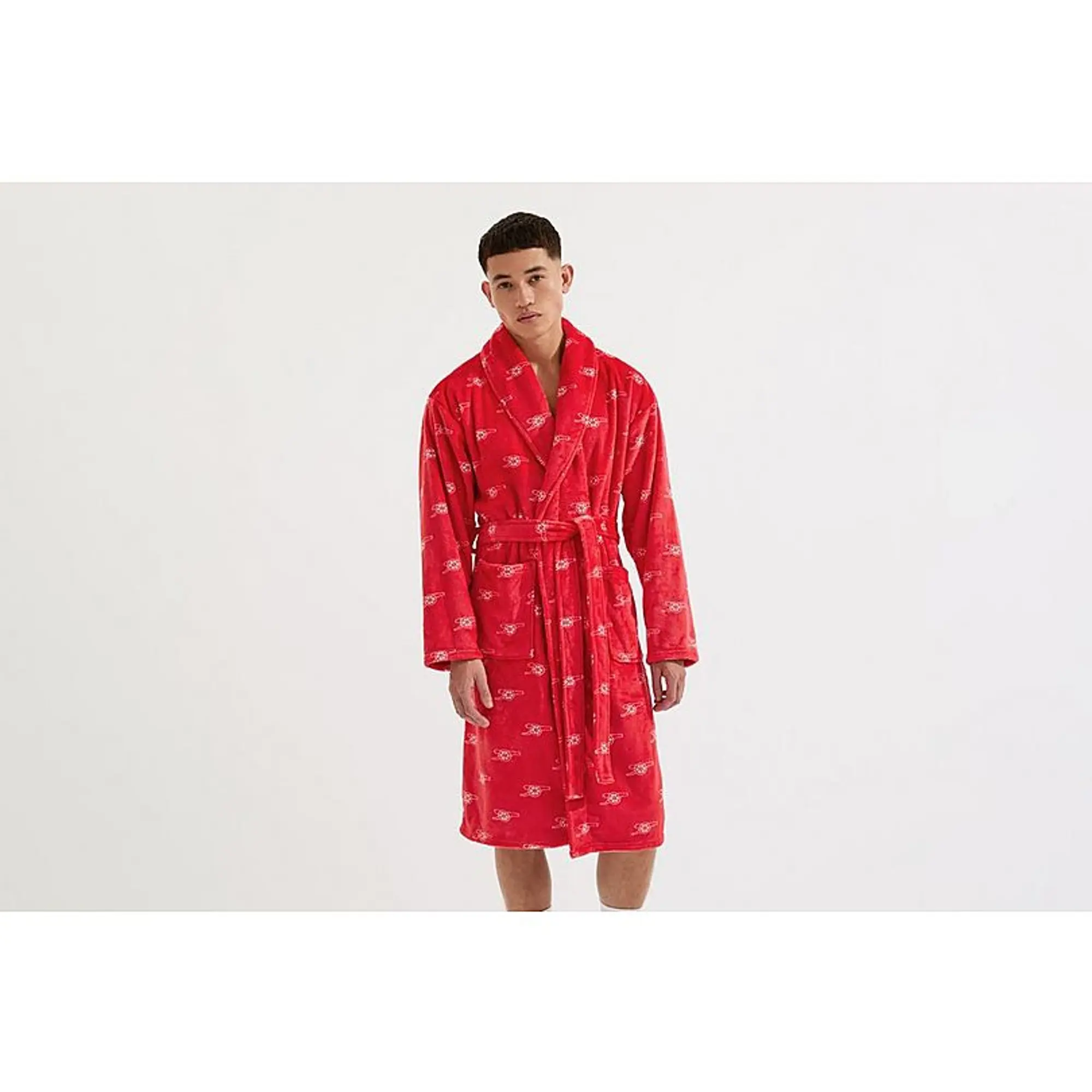 Arsenal Fleece Dressing Gown, Multicolor