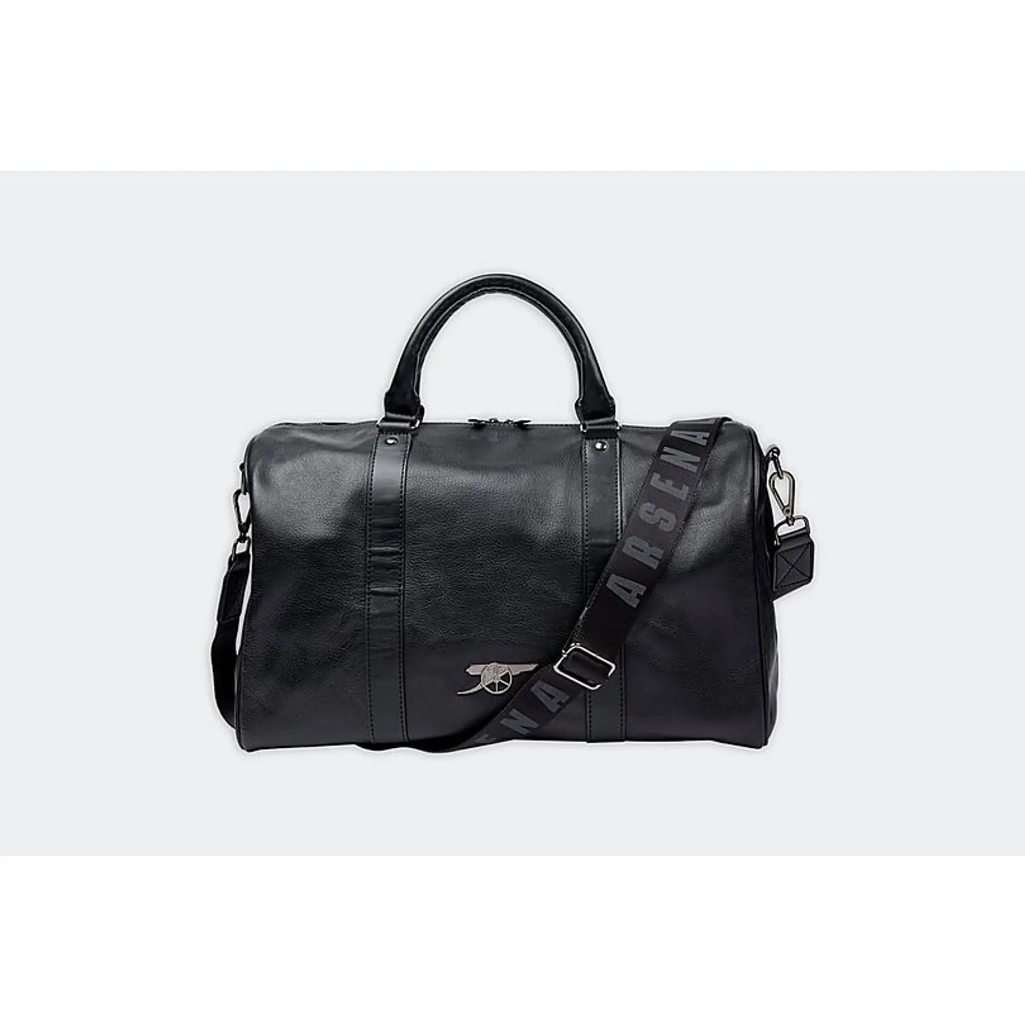 Arsenal Premium Leather Holdall, Multicolor