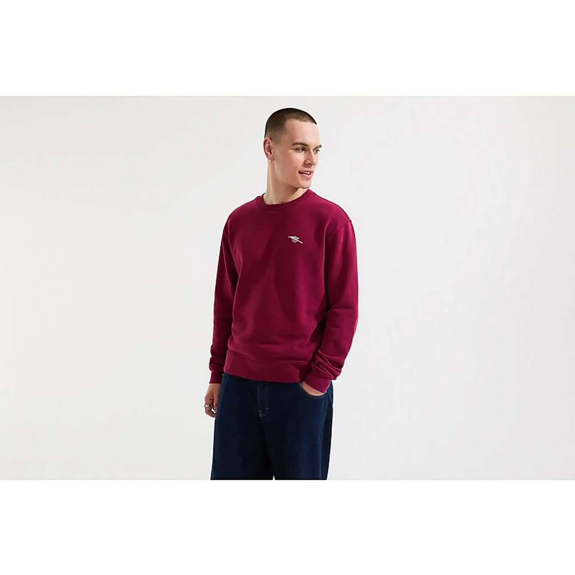 Arsenal Essentials Burgundy Cannon Sweatshirt, Multicolor