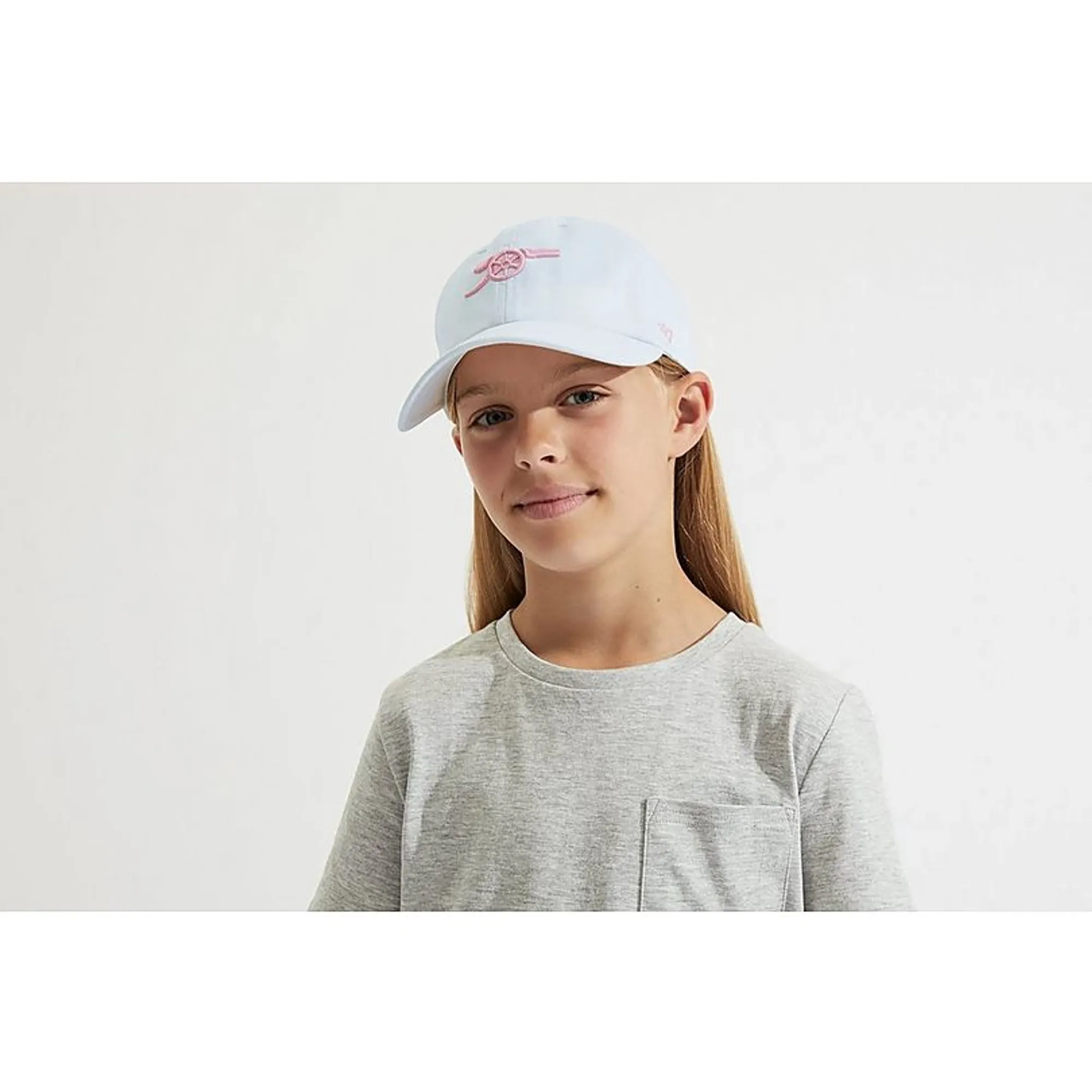 Arsenal Kids 47 White Contrast Cannon Cap, Multicolor