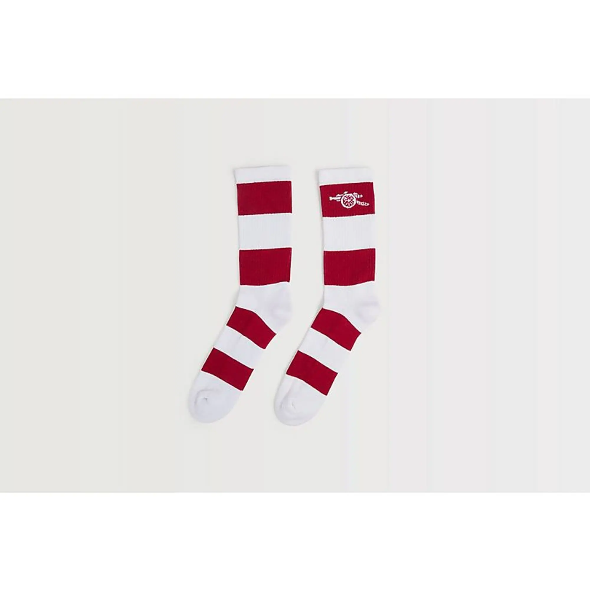 Arsenal Essentials Striped Cannon Socks, Multicolor