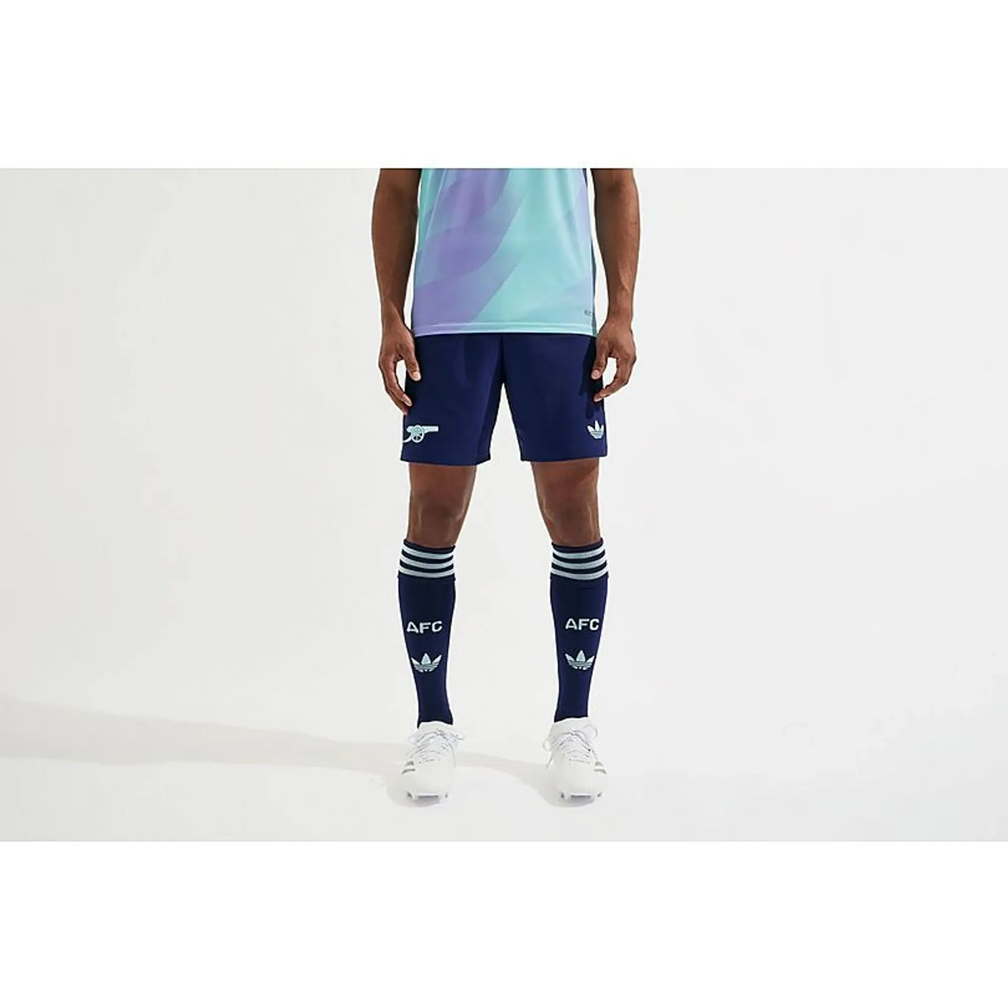 Arsenal adidas 24/25 Authentic Third Shorts, Multicolor