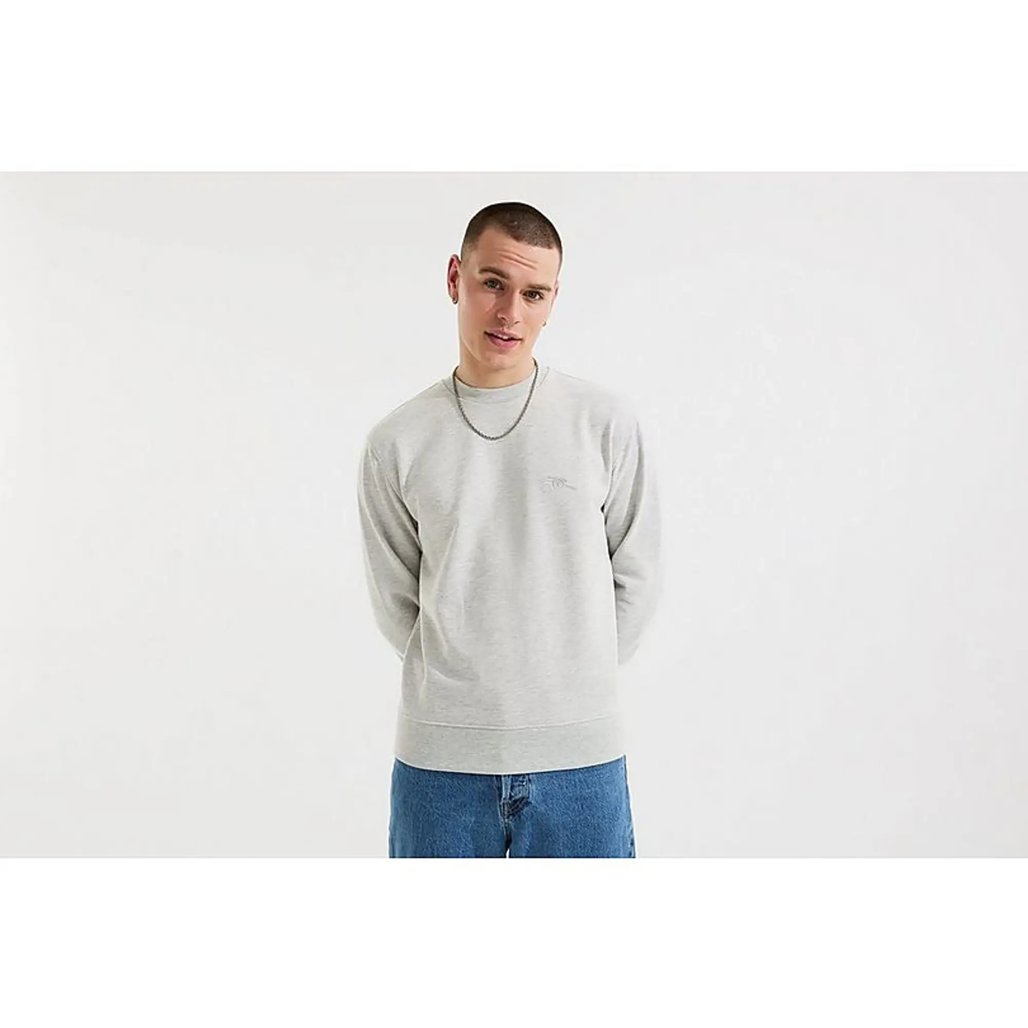 Arsenal Essentials Grey Cannon Sweatshirt, Multicolor