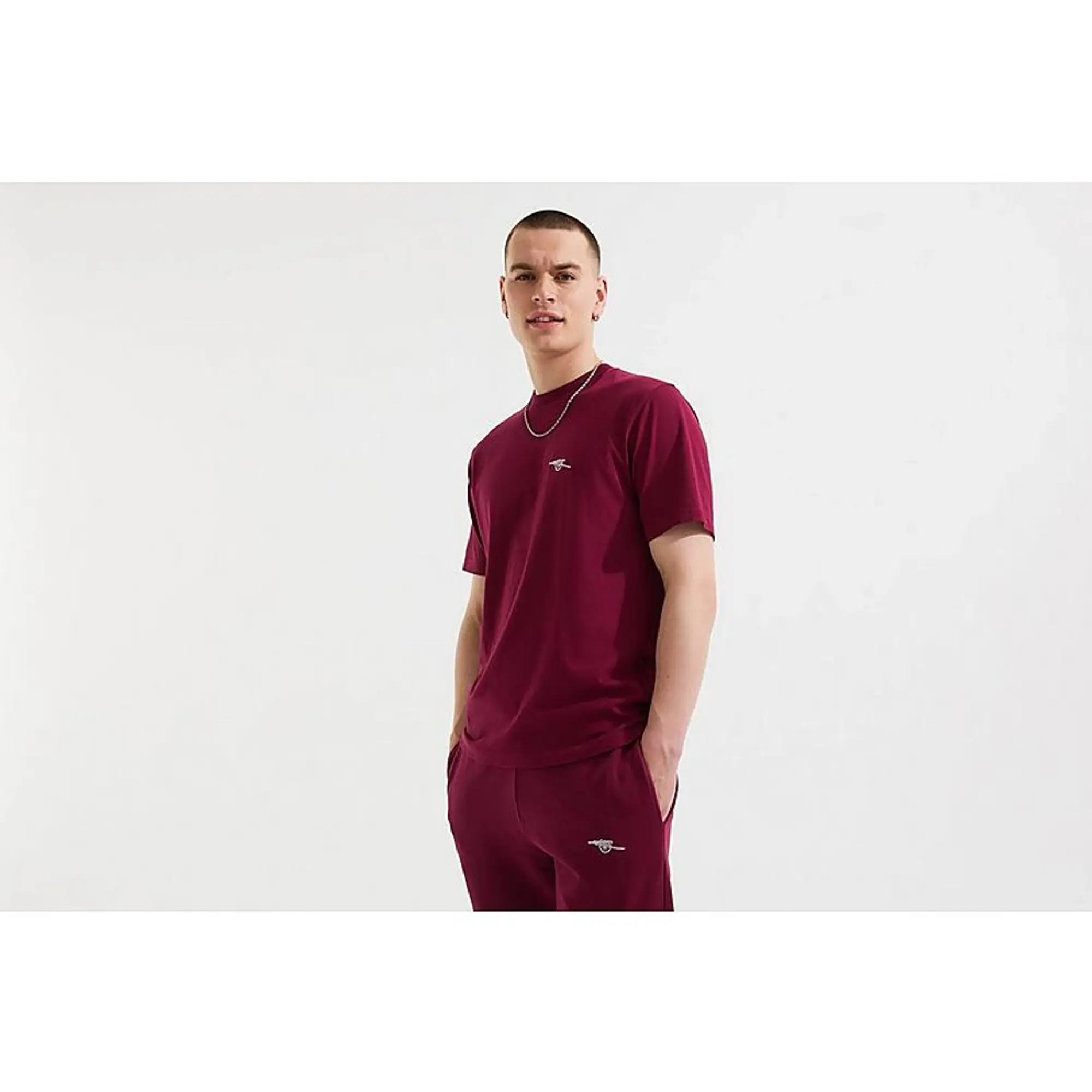 Arsenal Essentials Burgundy Cannon T-Shirt, Multicolor
