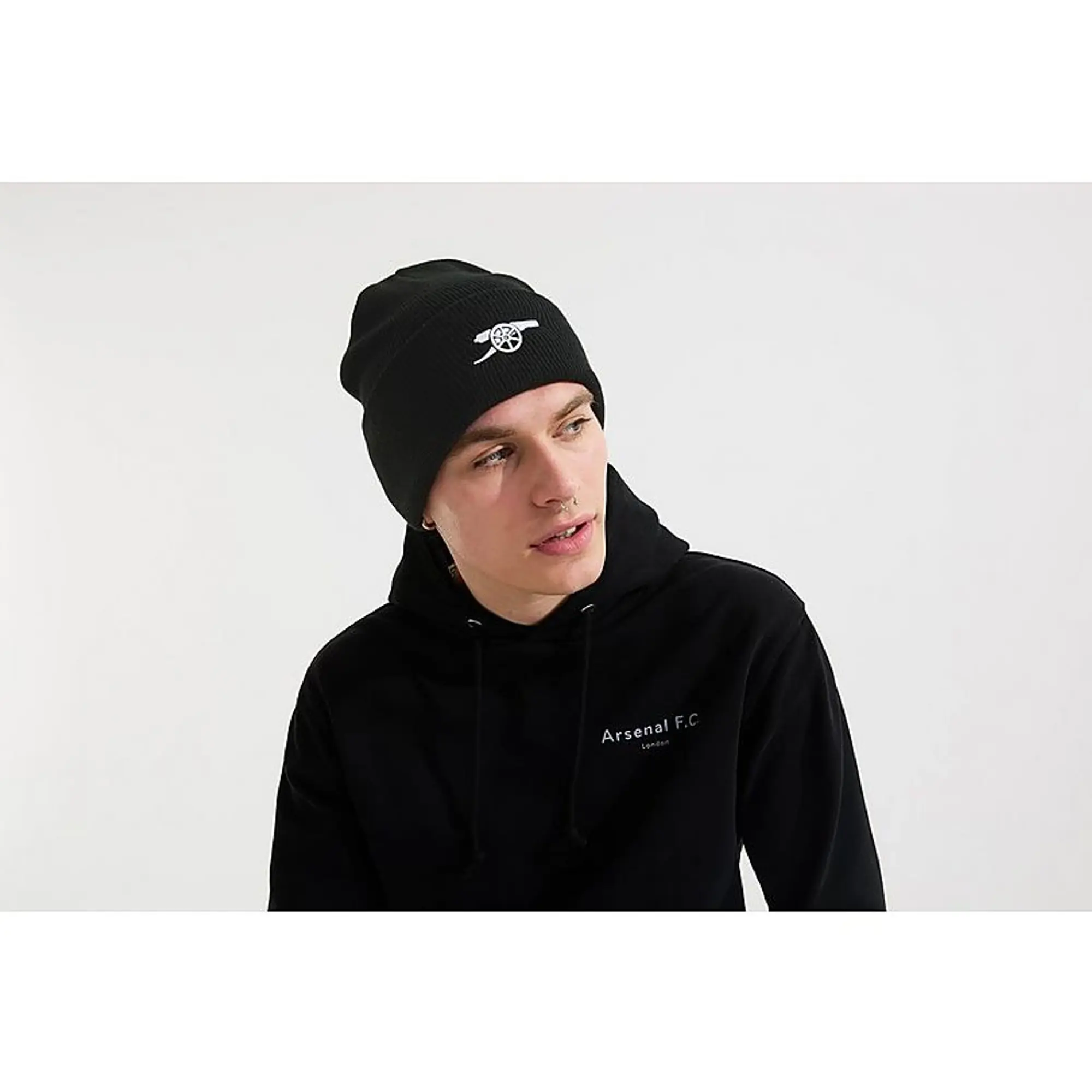 Arsenal 47 Black Cannon Beanie, Multicolor