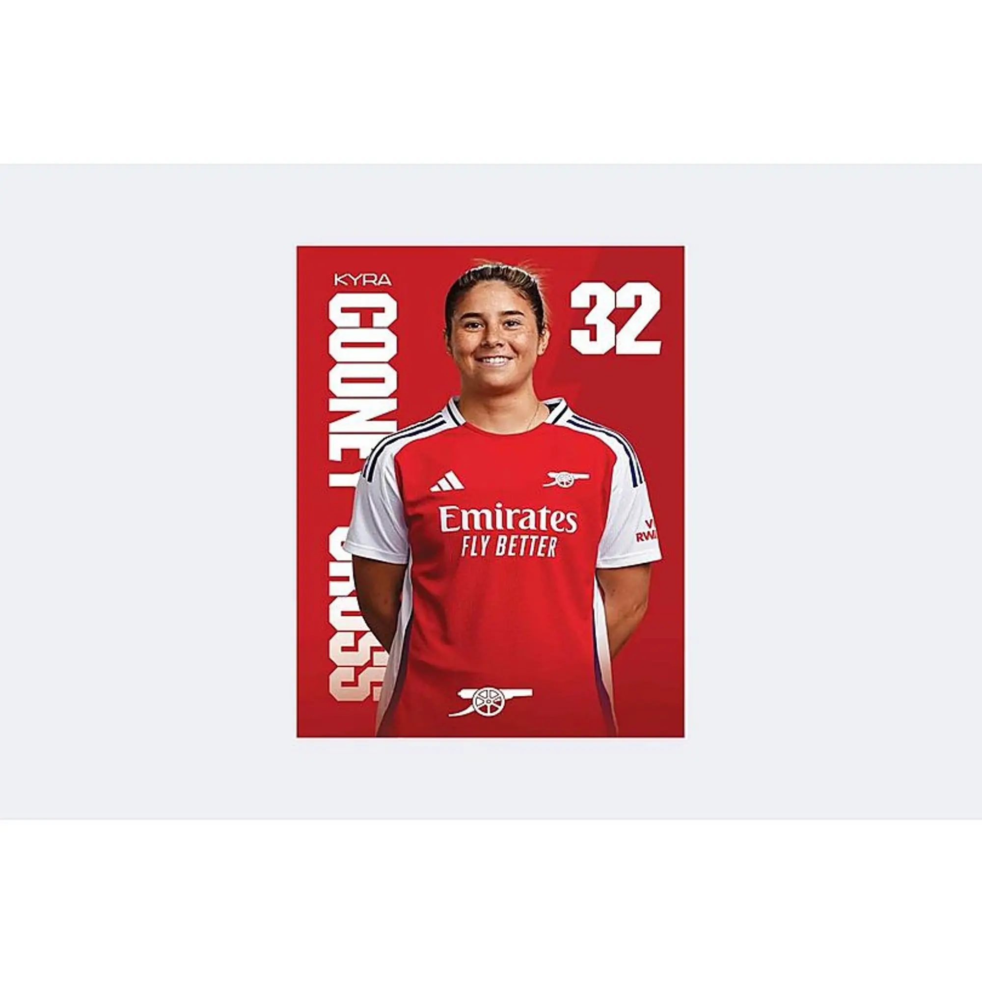 Arsenal 24/25 A2 Poster COONEY-CROSS, Multicolor