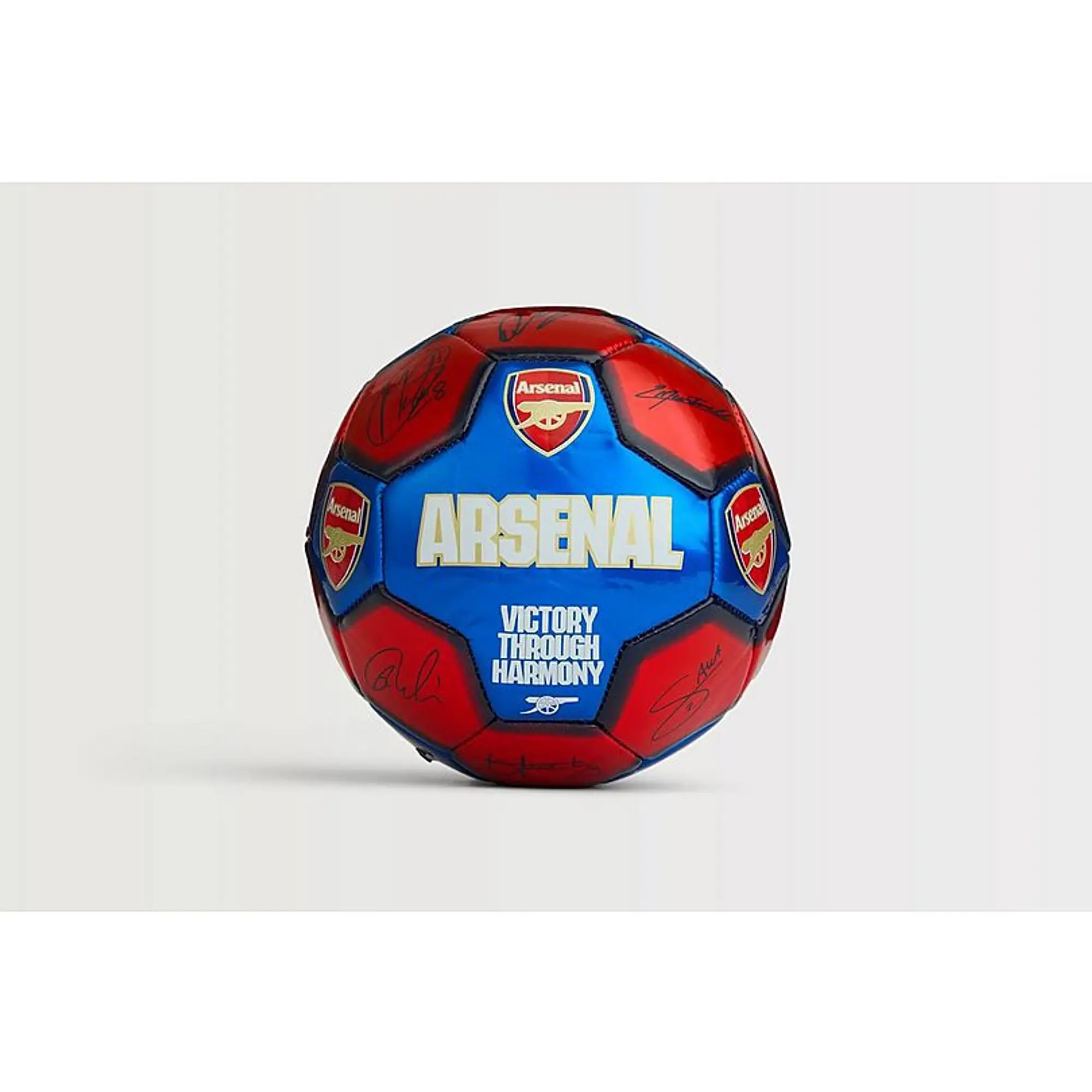 Arsenal 23/24 Size 1 Signature Ball, Multicolor