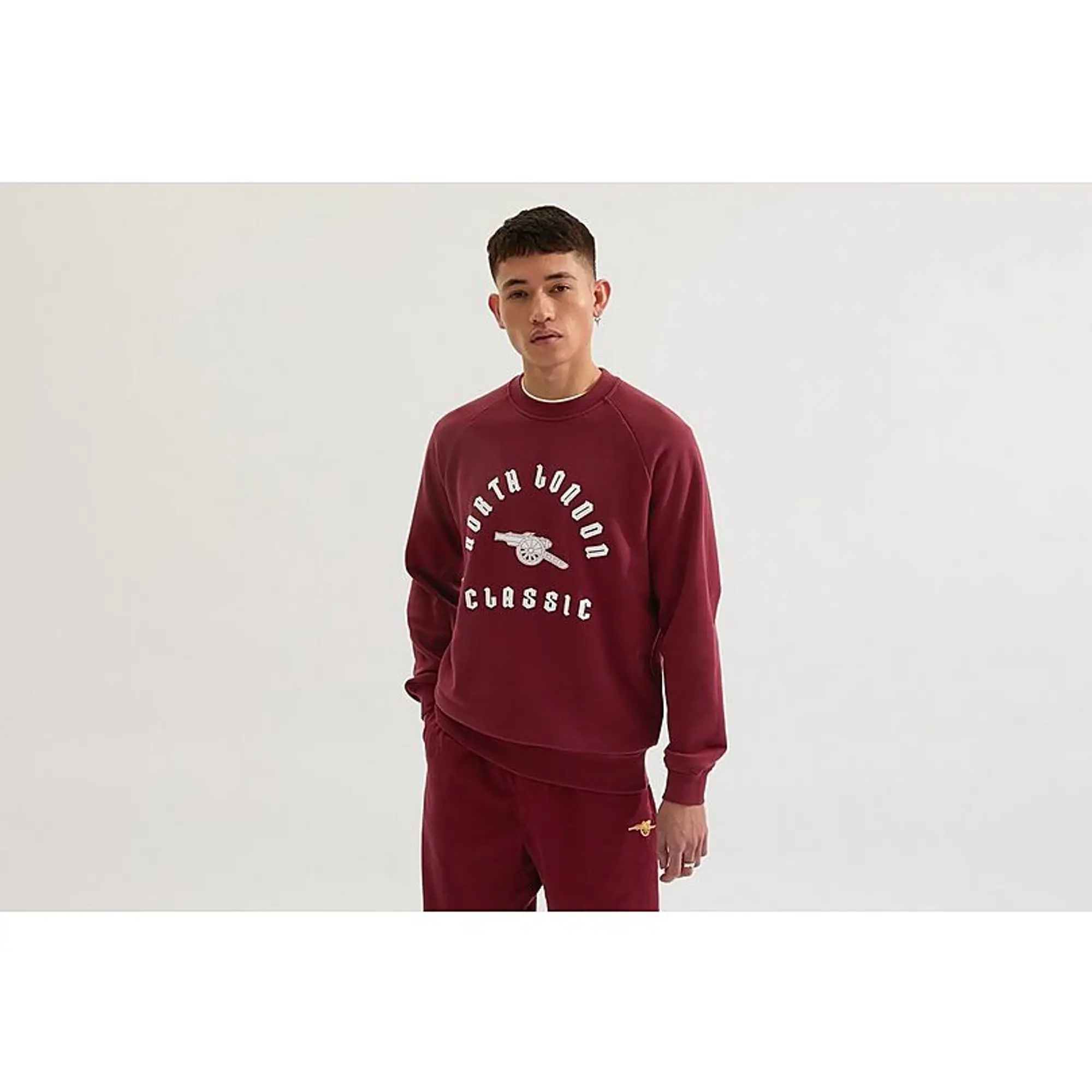 Arsenal North London Classic Burgundy Logo Sweatshirt, Multicolor