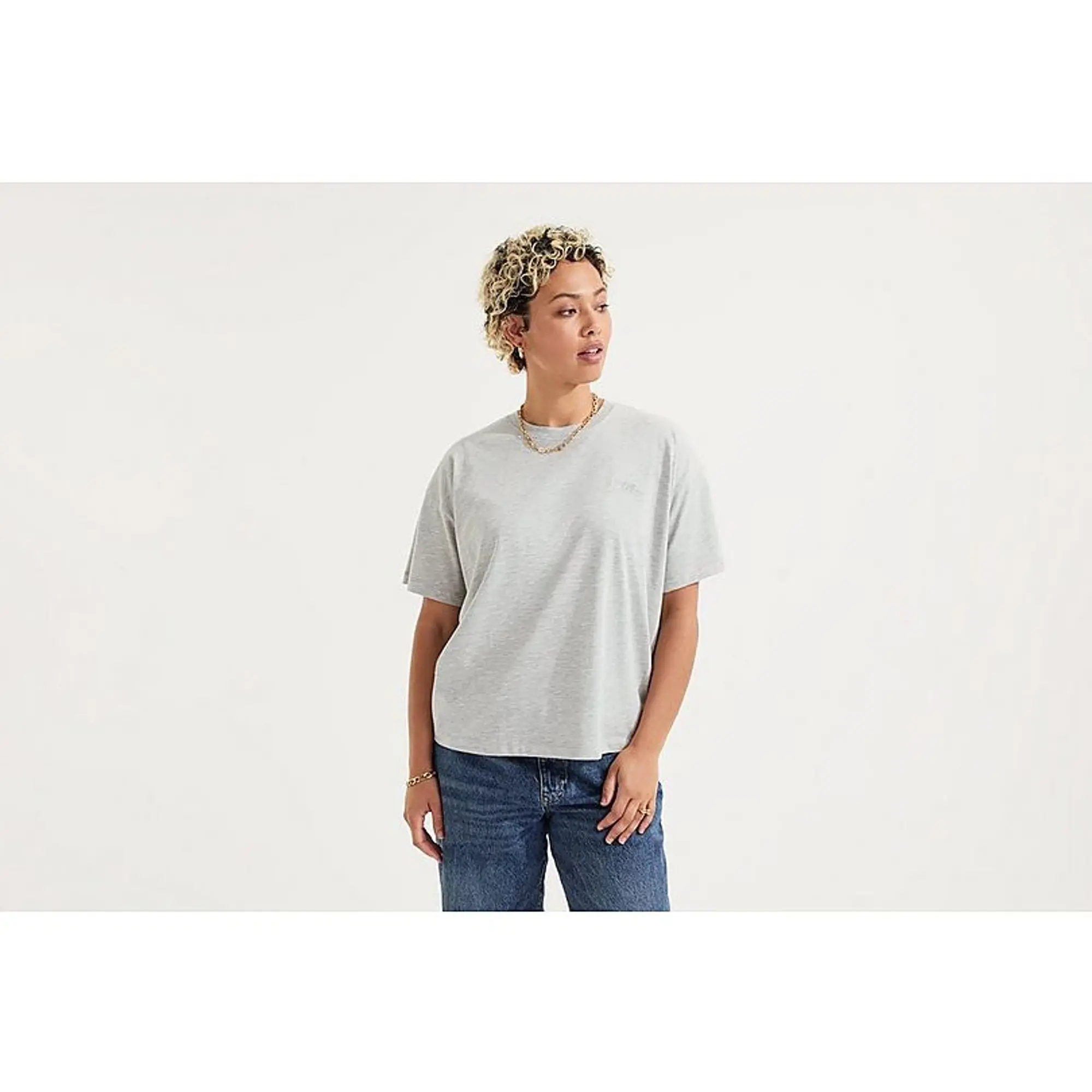 Arsenal Womens Essentials Grey Cannon T-Shirt, Multicolor